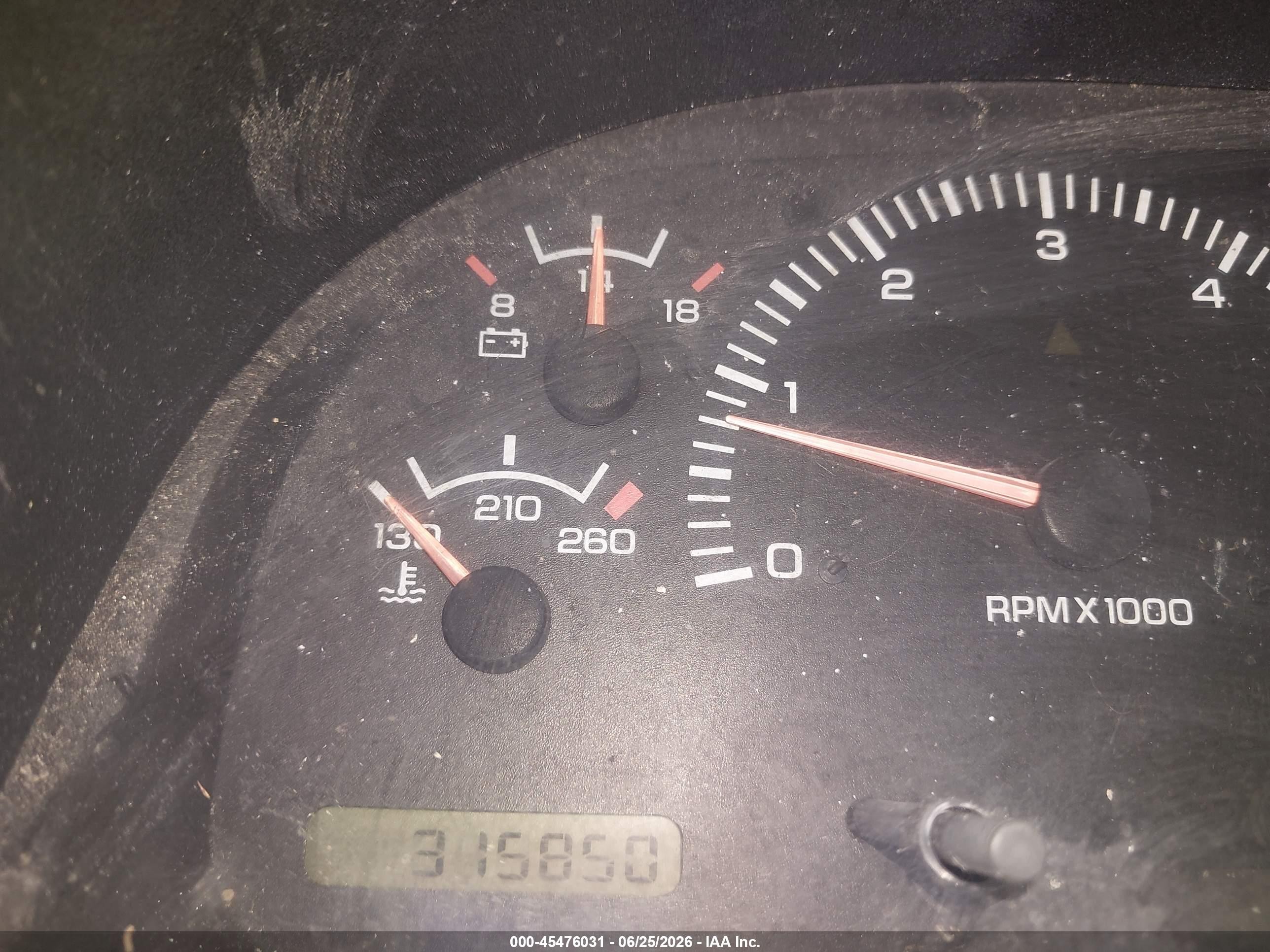 1998 Dodge Ram 1500 St Red vin: 3B7HC13Z6WG236196
