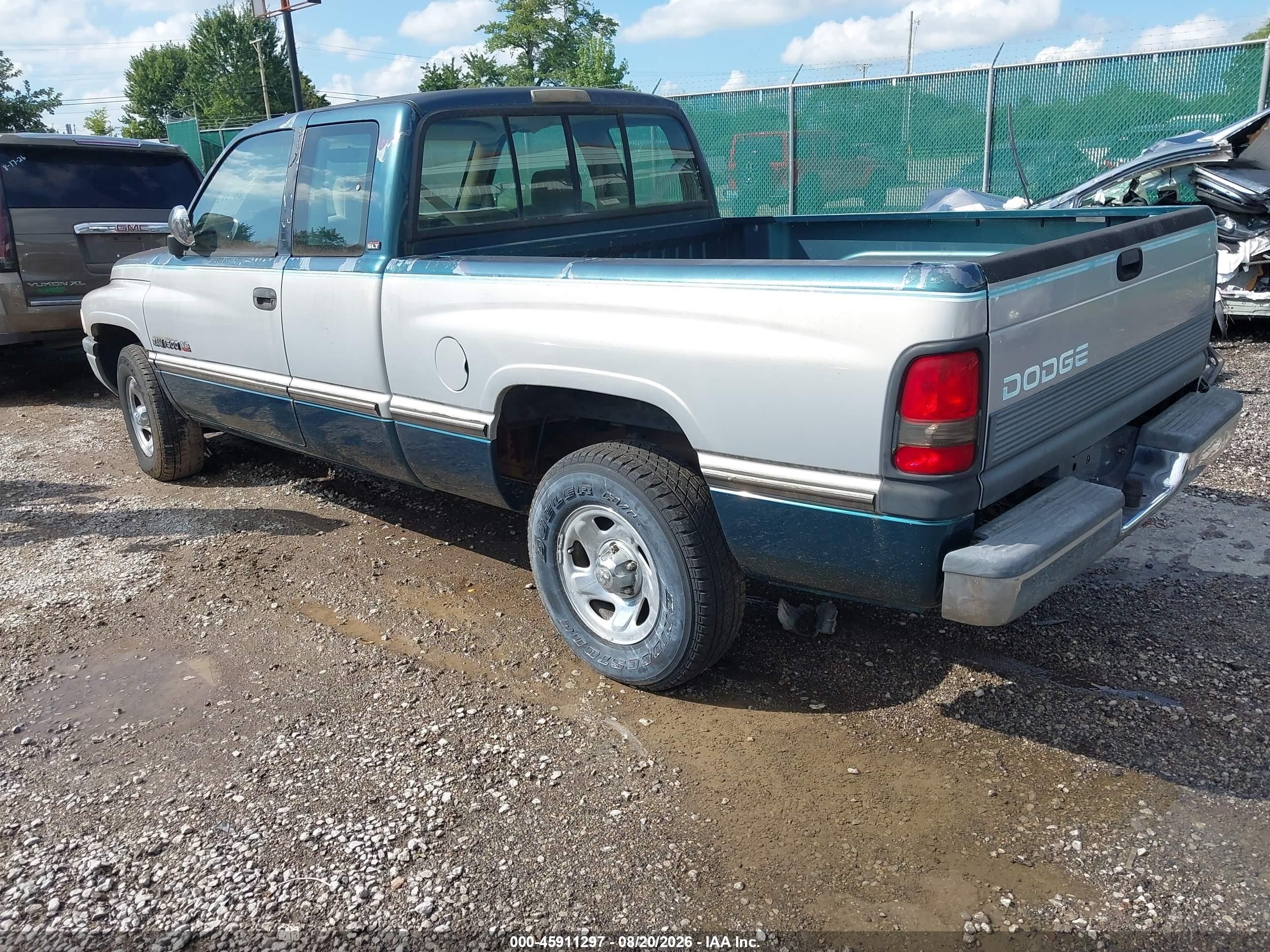 1995 Dodge Ram 1500   Blue vin: 3B7HC13Z7SM167210