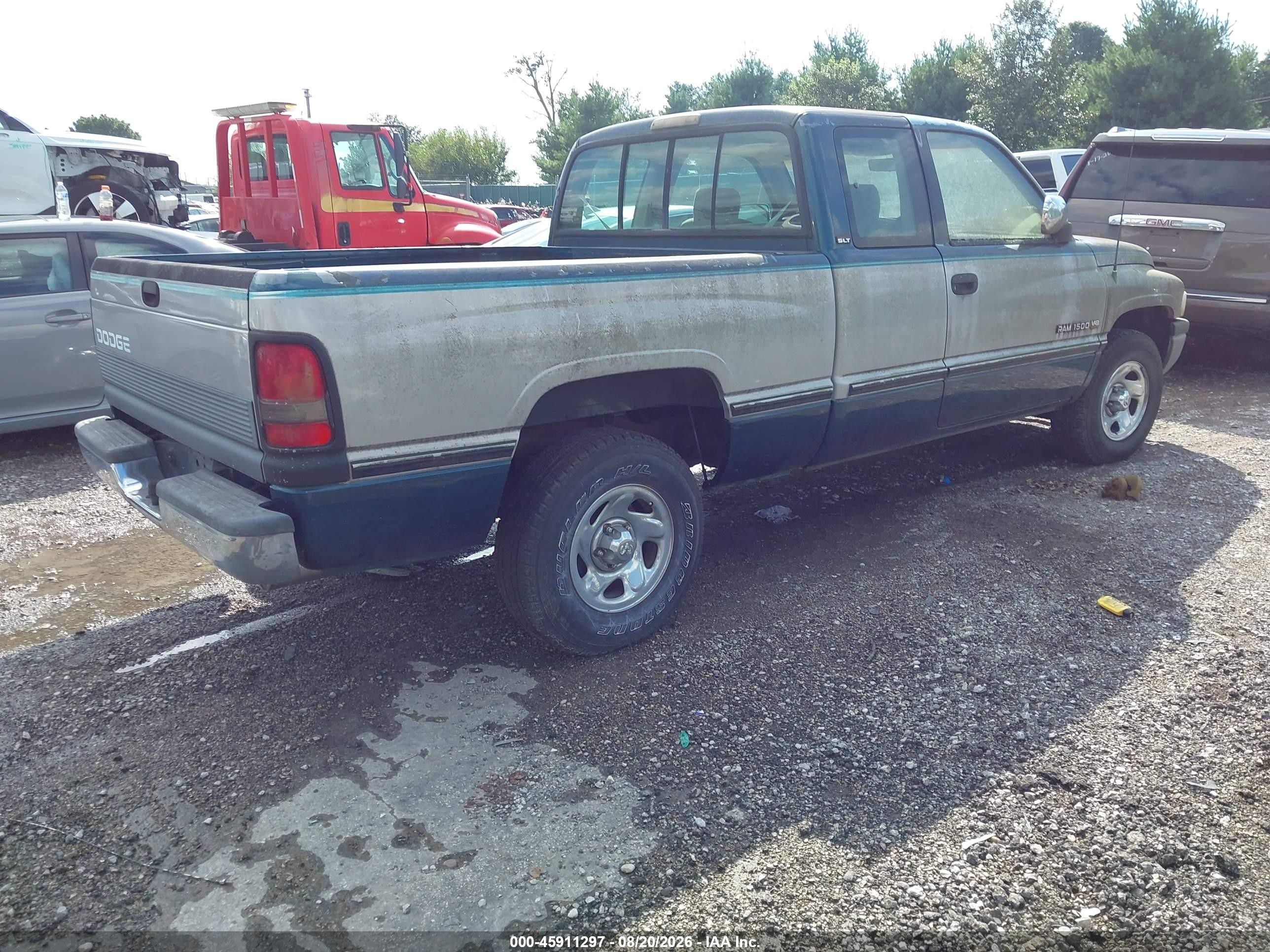 1995 Dodge Ram 1500   Blue vin: 3B7HC13Z7SM167210