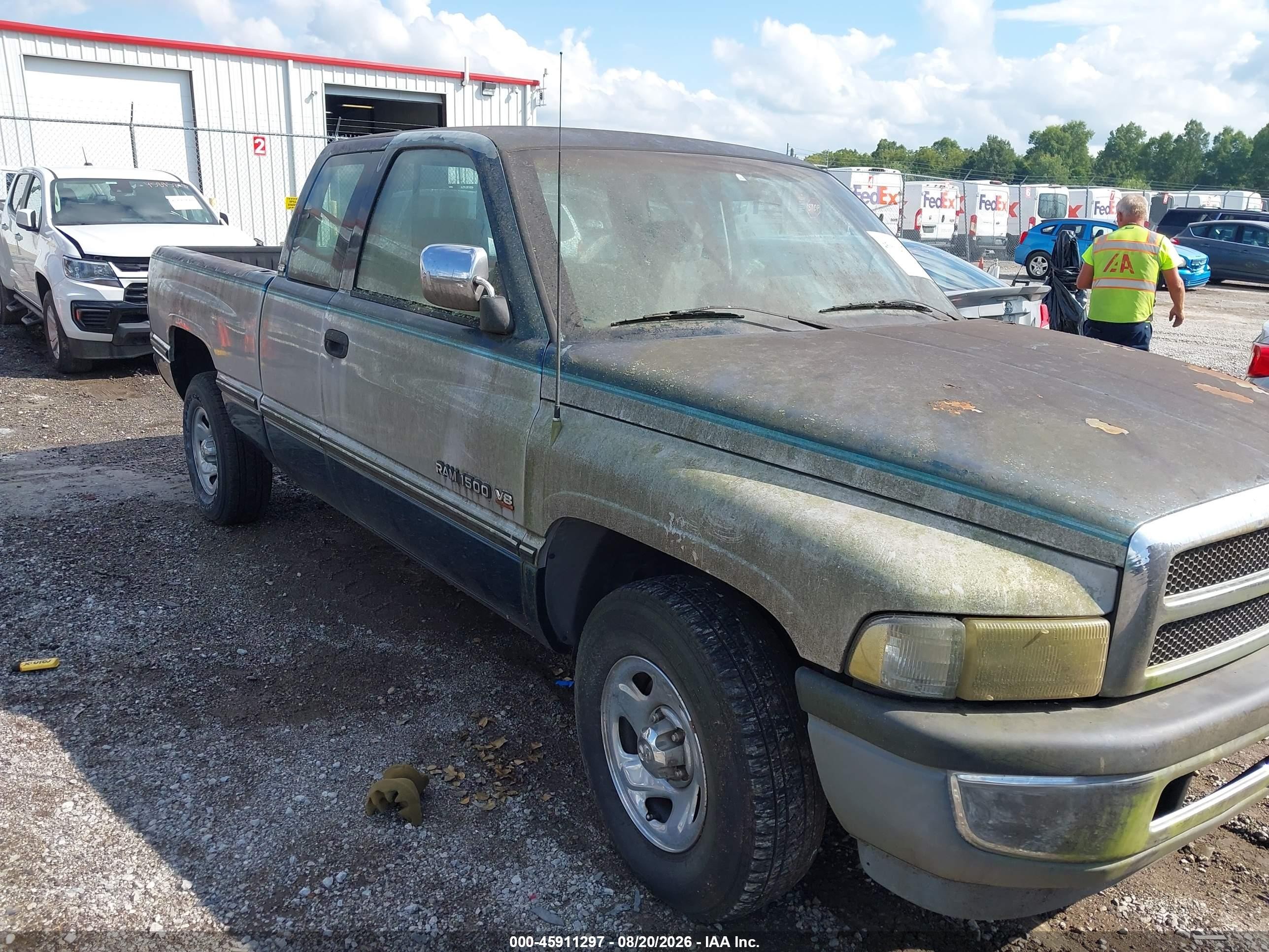 1995 Dodge Ram 1500   Blue vin: 3B7HC13Z7SM167210