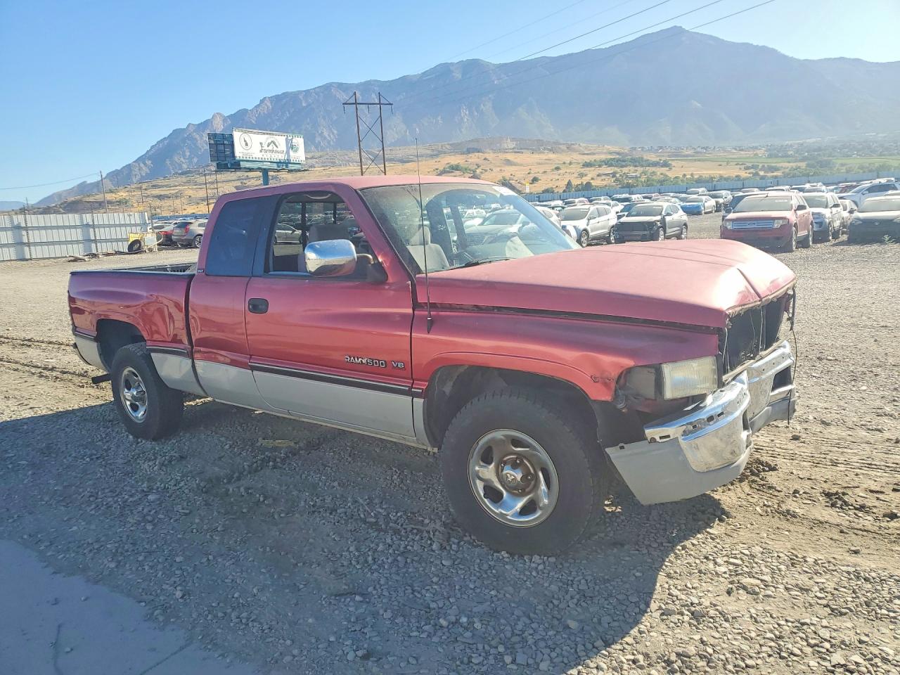 1997 Dodge Ram 1500 Red vin: 3B7HC13Z7VG709599