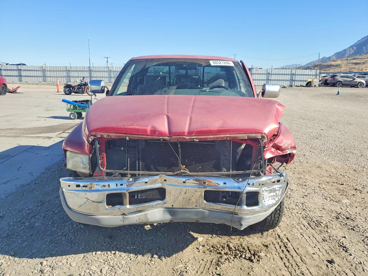 1997 Dodge Ram 1500 Red vin: 3B7HC13Z7VG709599