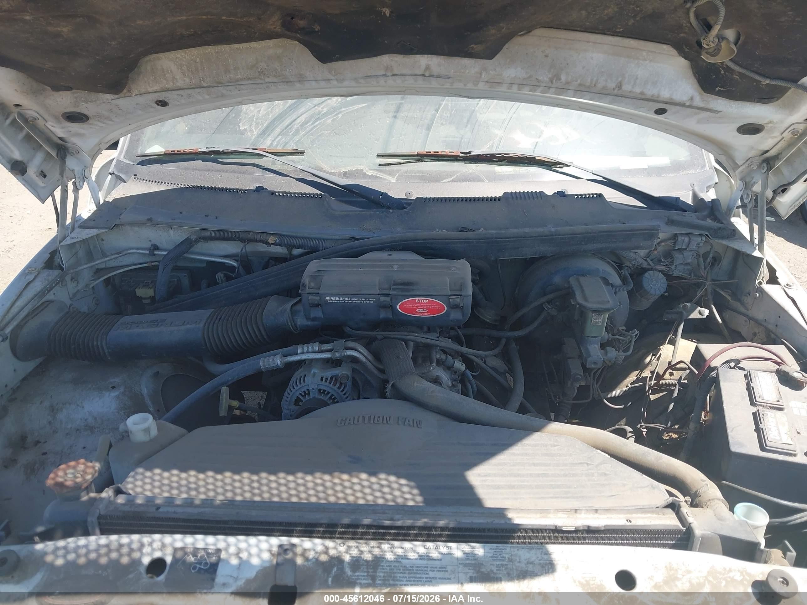 1997 Dodge Ram 1500 St Белый vin: 3B7HC13Z8VG775692
