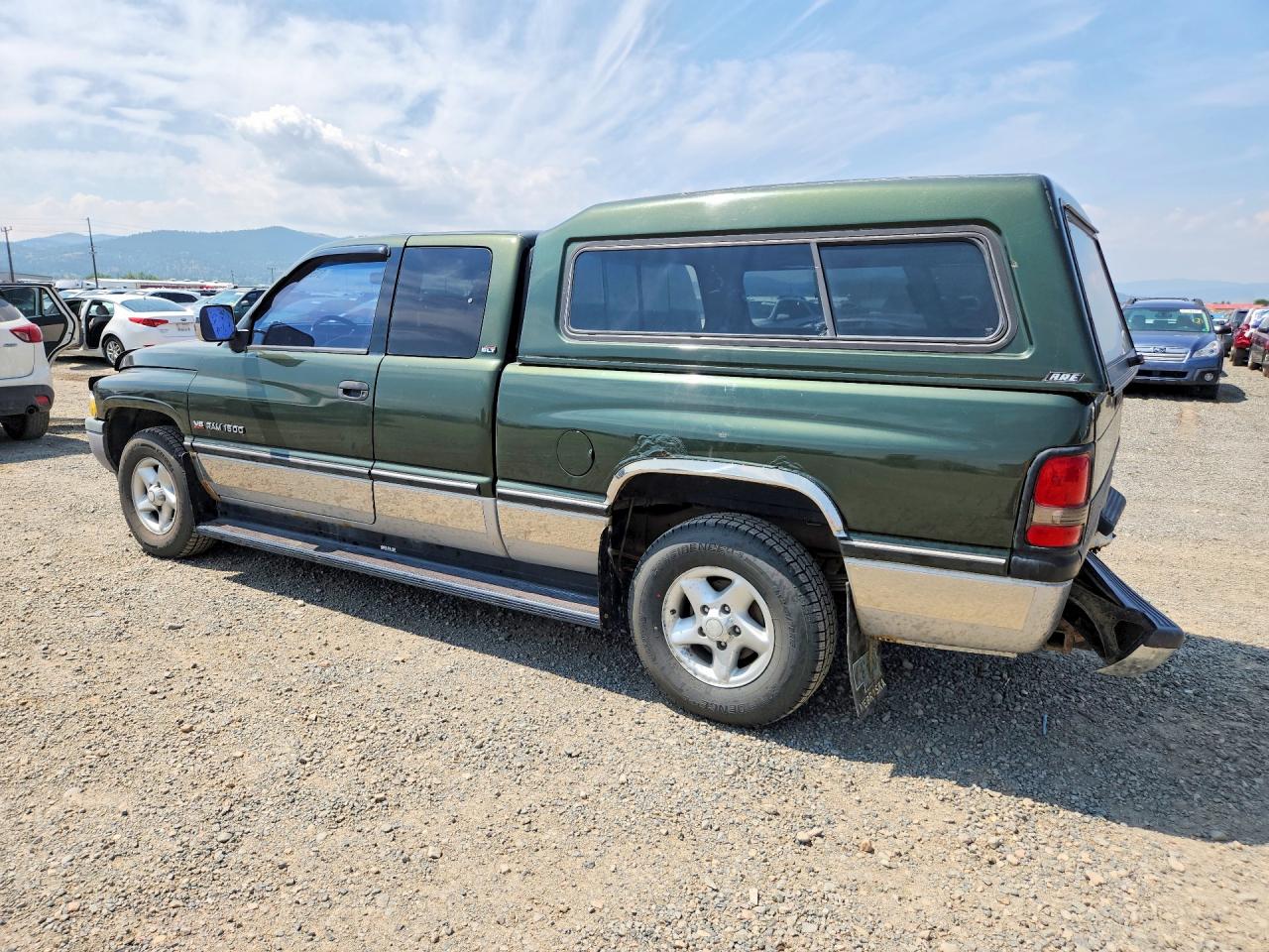 1997 Dodge Ram 1500 Green vin: 3B7HC13ZXVM584308