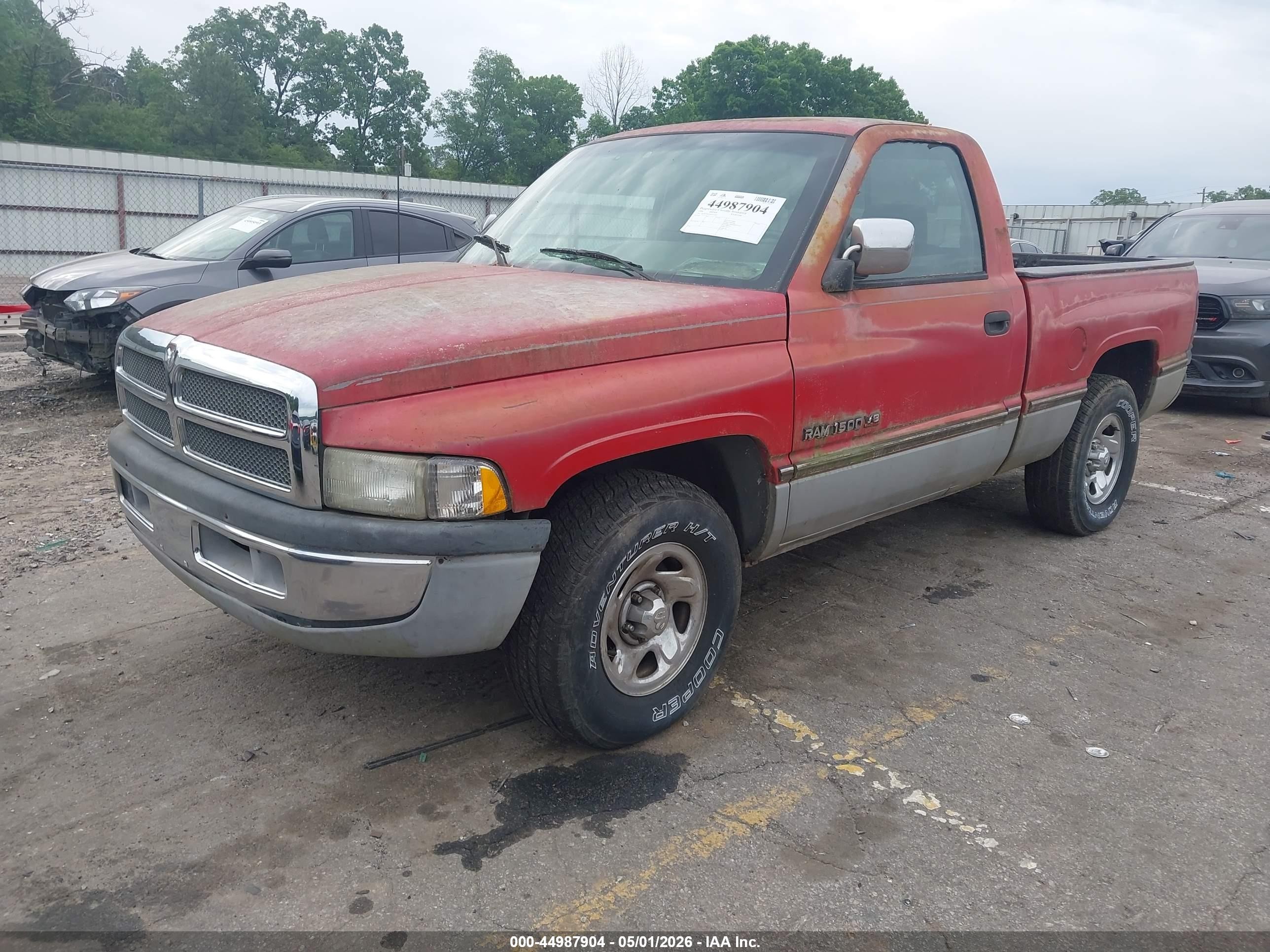 1994 Dodge Ram 1500   Red vin: 3B7HC16Y1RM555403