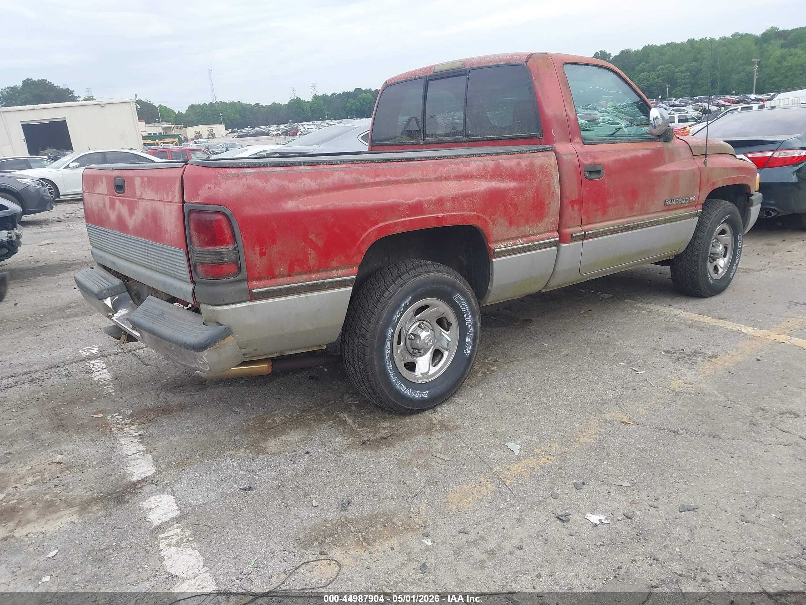 1994 Dodge Ram 1500   Red vin: 3B7HC16Y1RM555403