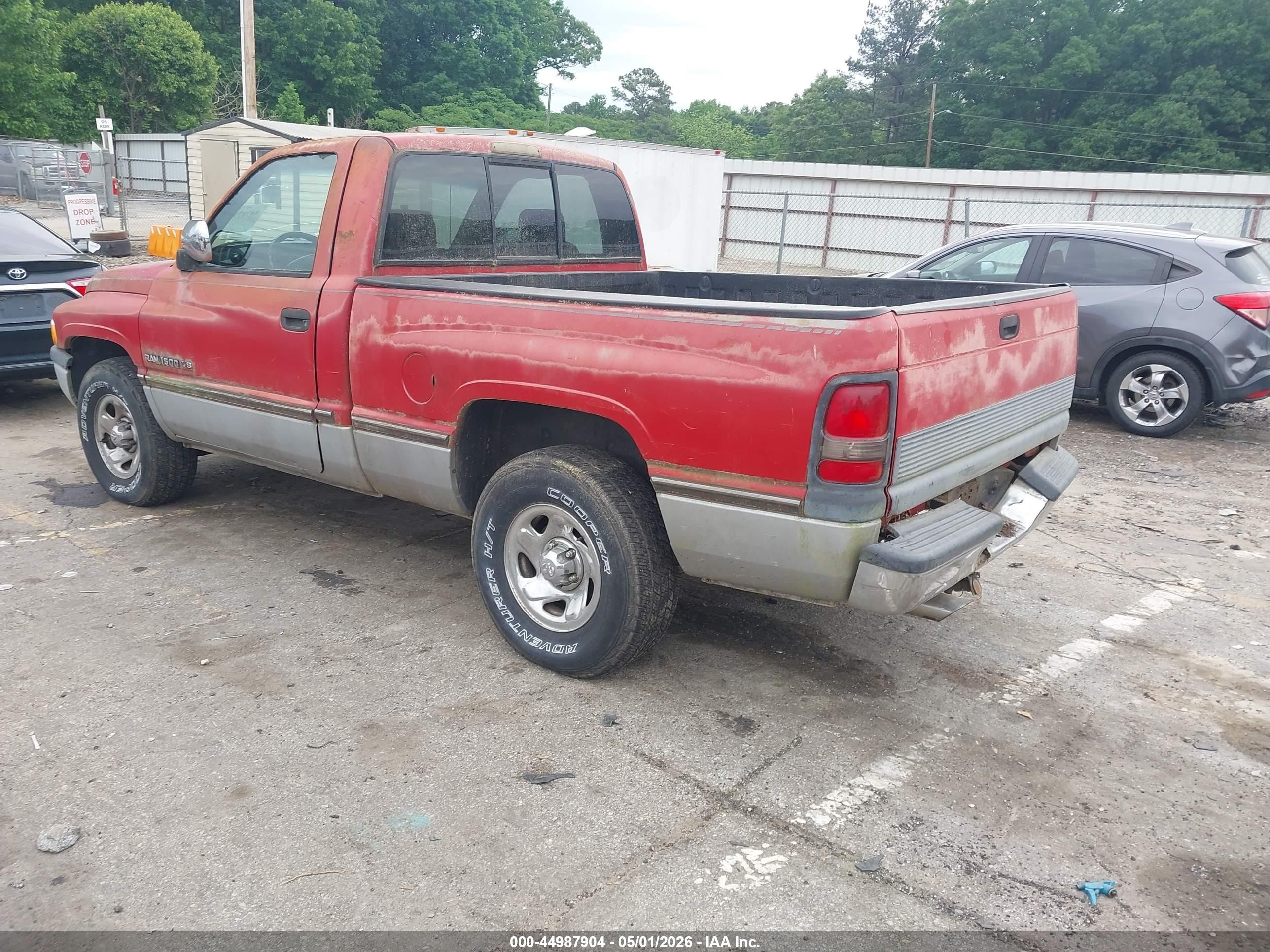 1994 Dodge Ram 1500   Red vin: 3B7HC16Y1RM555403