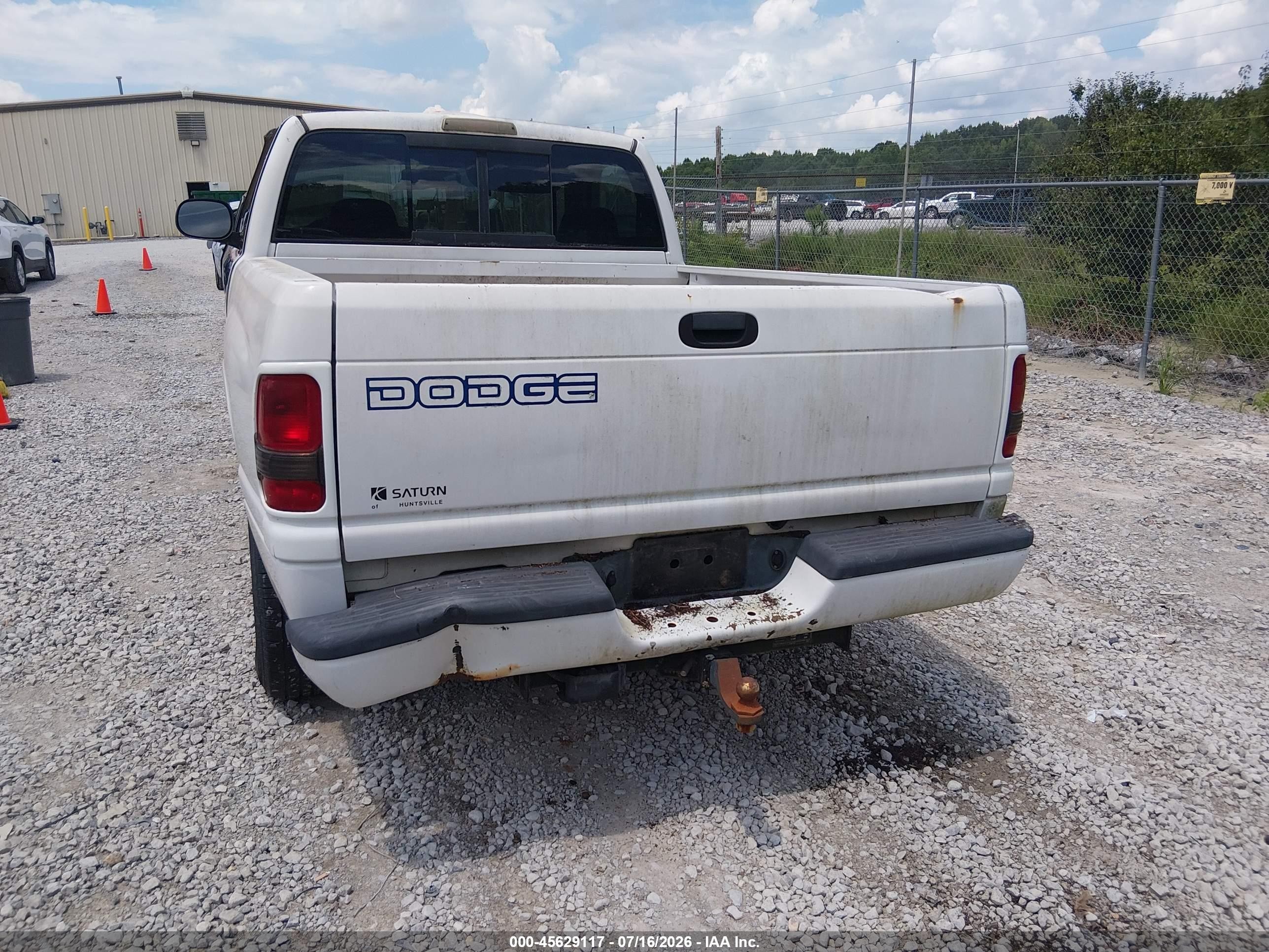 1999 Dodge Ram 1500 St White vin: 3B7HC16Y5XM584531