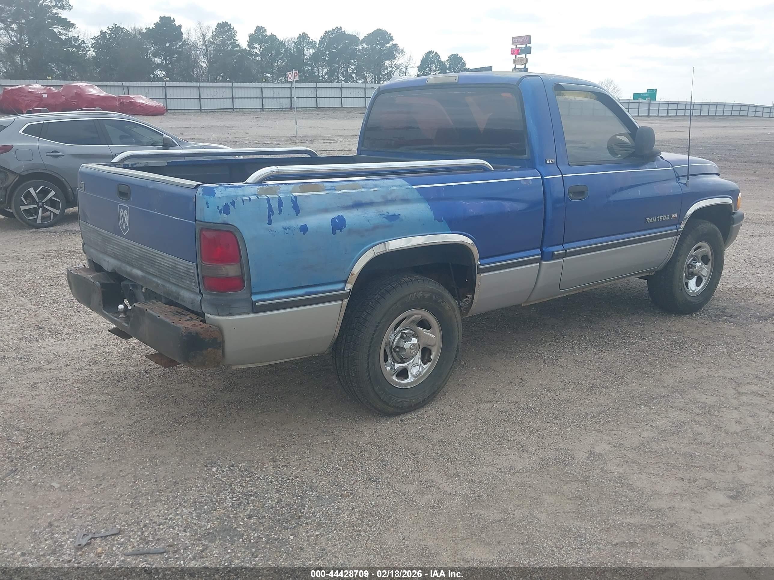 1994 Dodge Ram 1500   Blue vin: 3B7HC16Y7RM544230