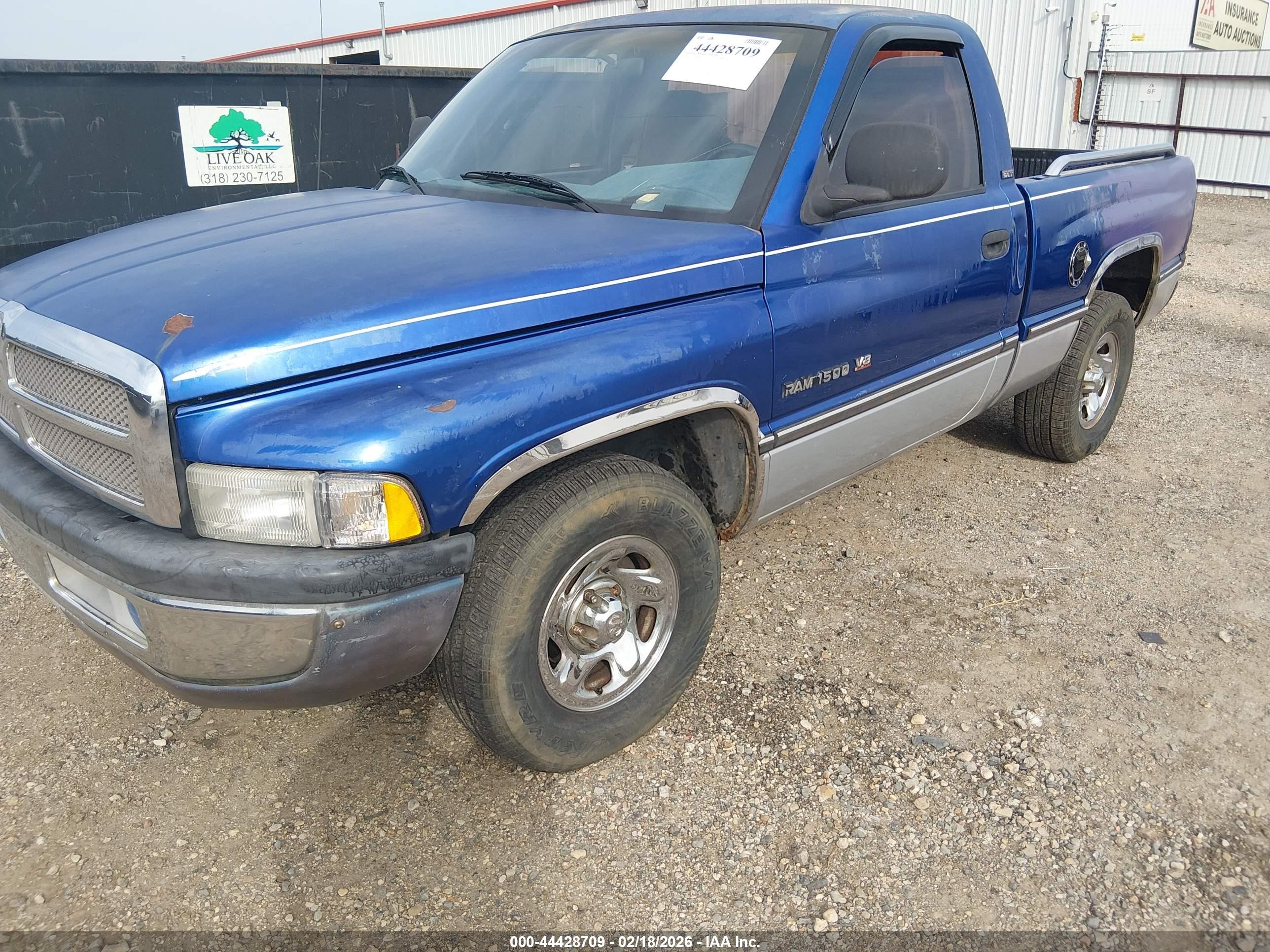 1994 Dodge Ram 1500   Blue vin: 3B7HC16Y7RM544230
