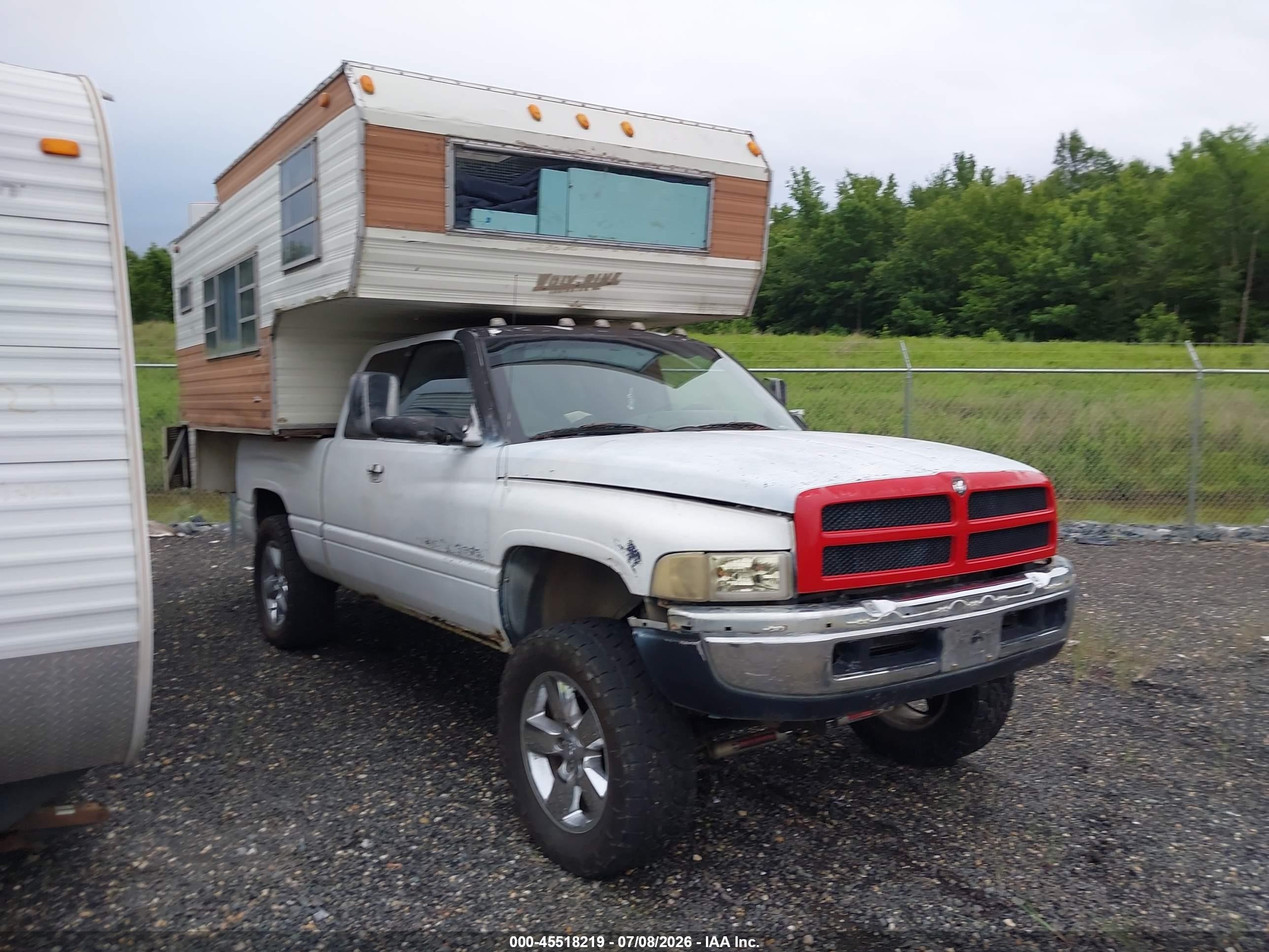 1998 Dodge Ram 1500 St White vin: 3B7HF12Y9WM296376