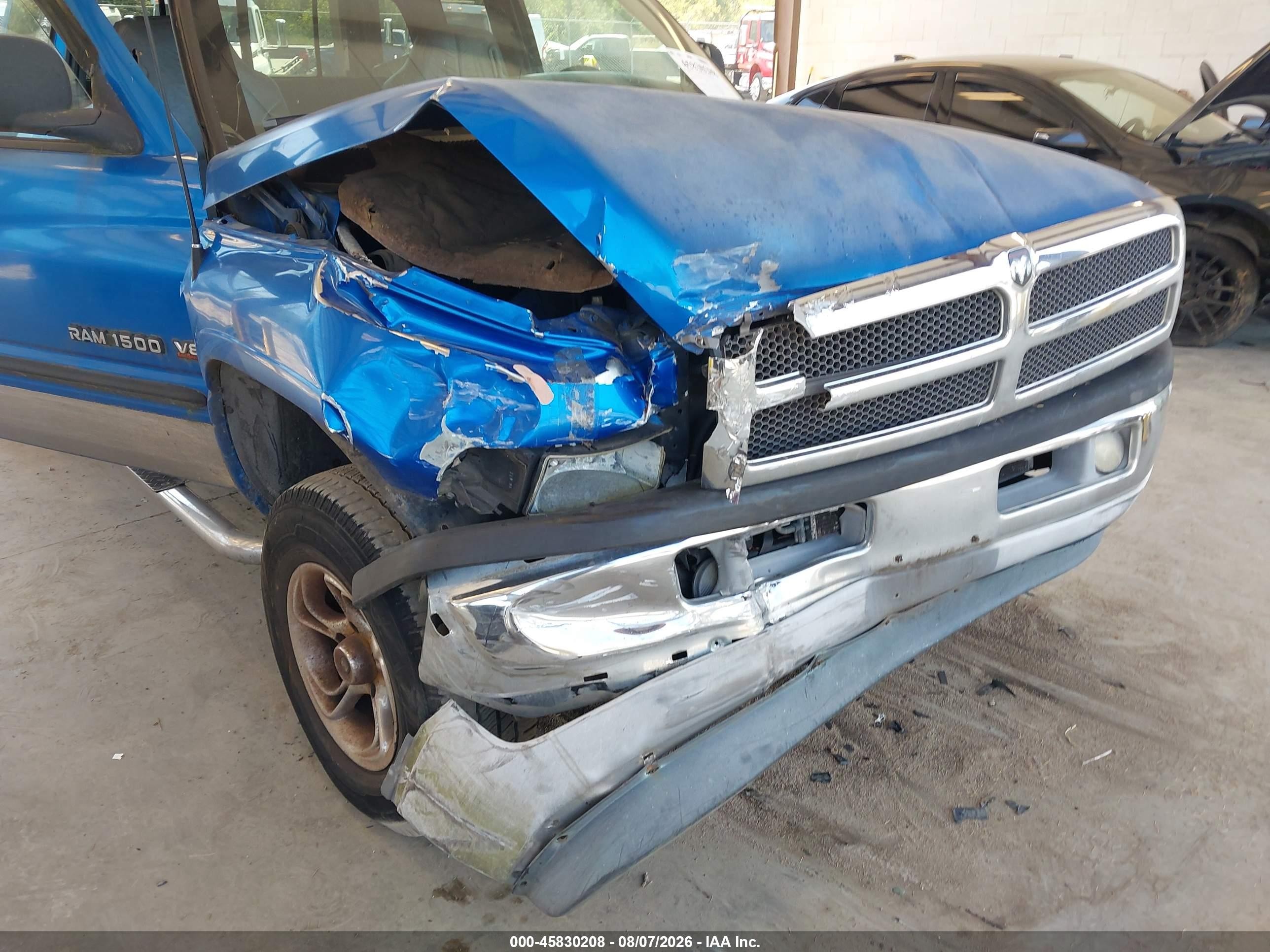 1998 Dodge Ram 1500 St Blue vin: 3B7HF12Z6WM289555