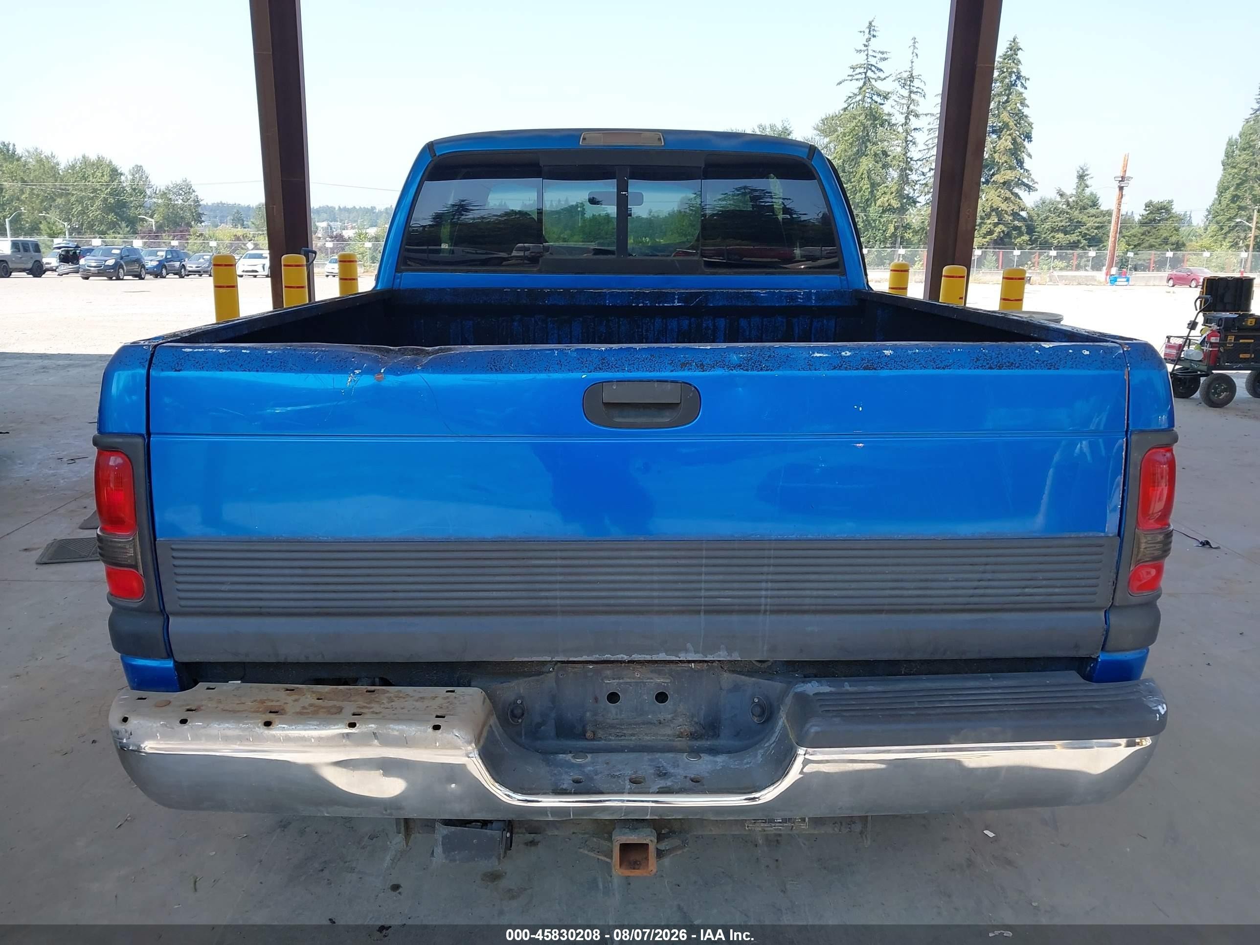 1998 Dodge Ram 1500 St Blue vin: 3B7HF12Z6WM289555