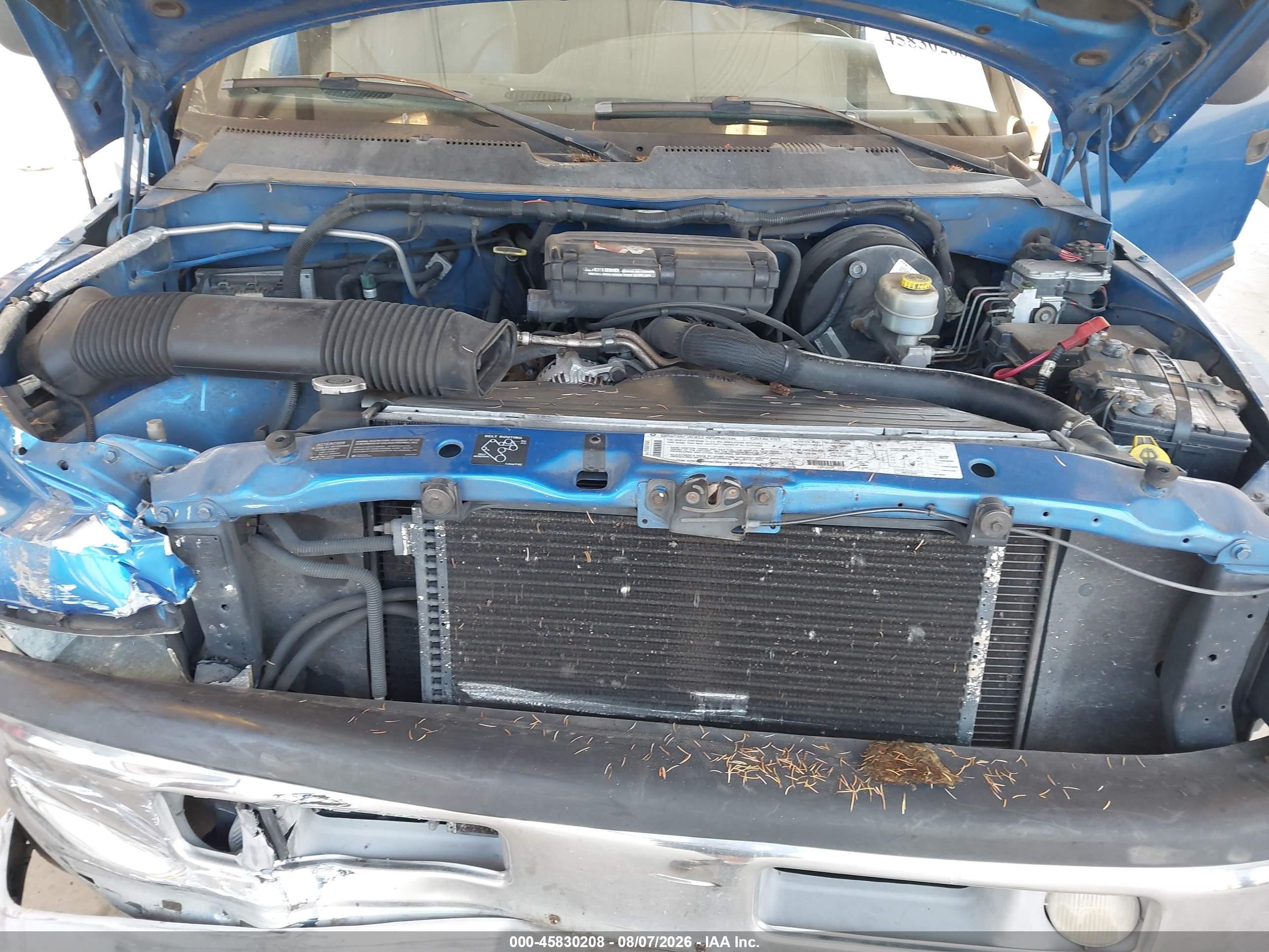 1998 Dodge Ram 1500 St Blue vin: 3B7HF12Z6WM289555