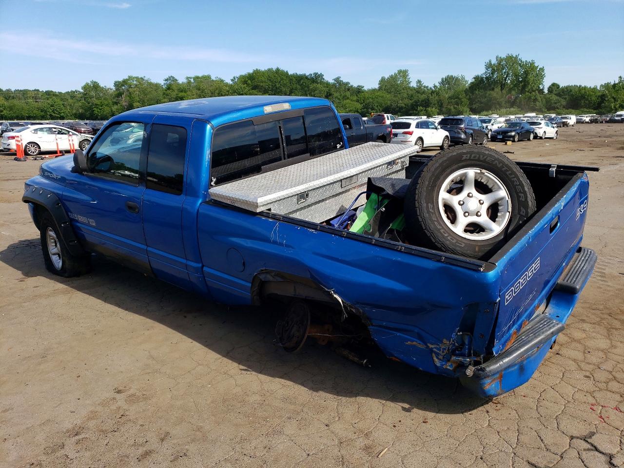 2001 Dodge Ram 1500 Blue vin: 3B7HF13Y11G209706