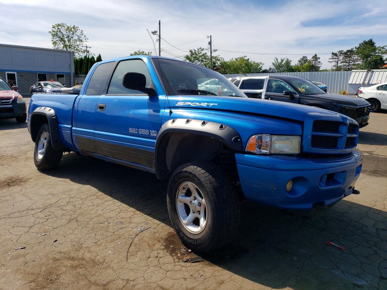 2001 Dodge Ram 1500 Blue vin: 3B7HF13Y11G209706