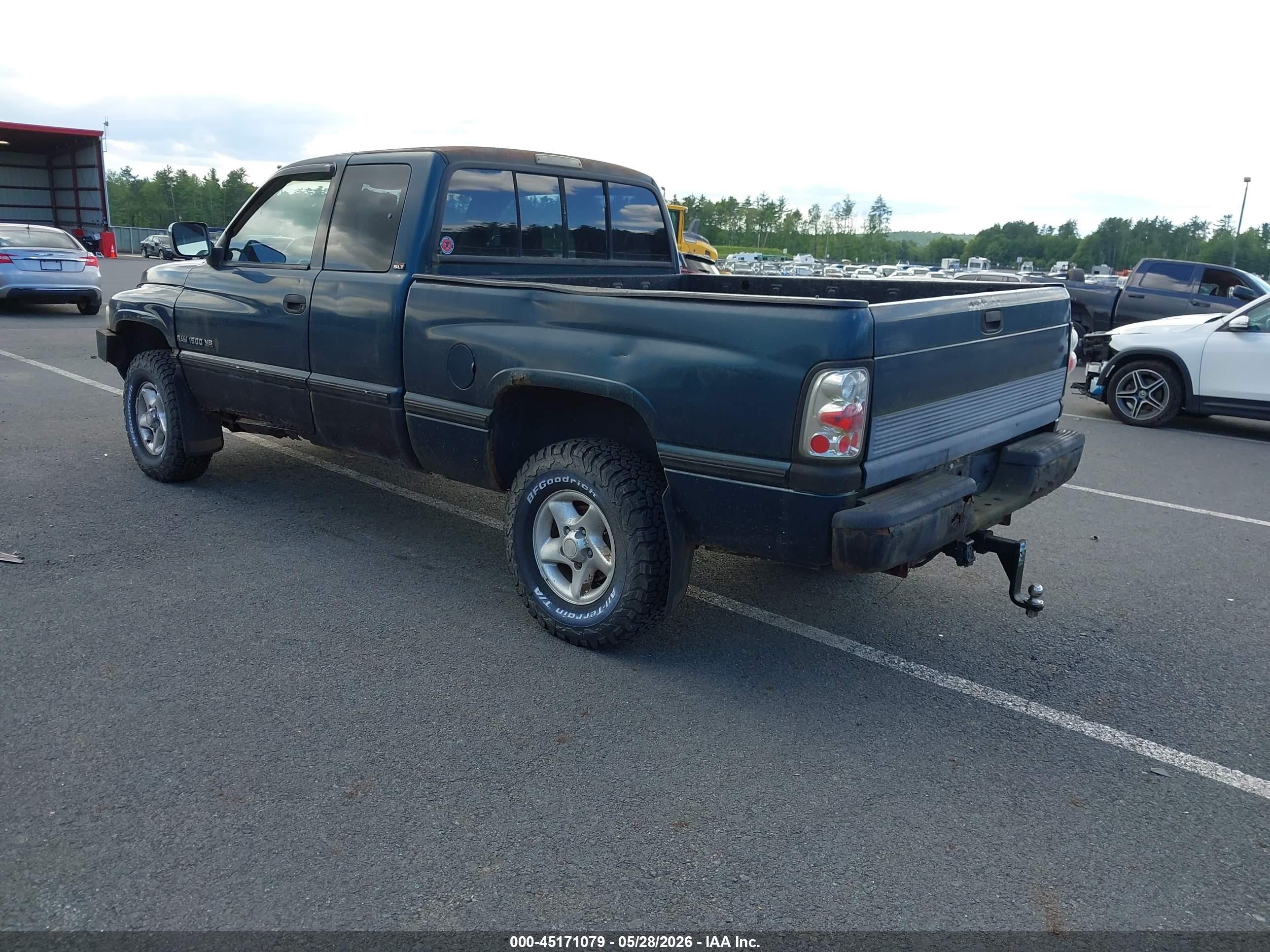 1995 Dodge Ram 1500   Green vin: 3B7HF13Y1SM161756