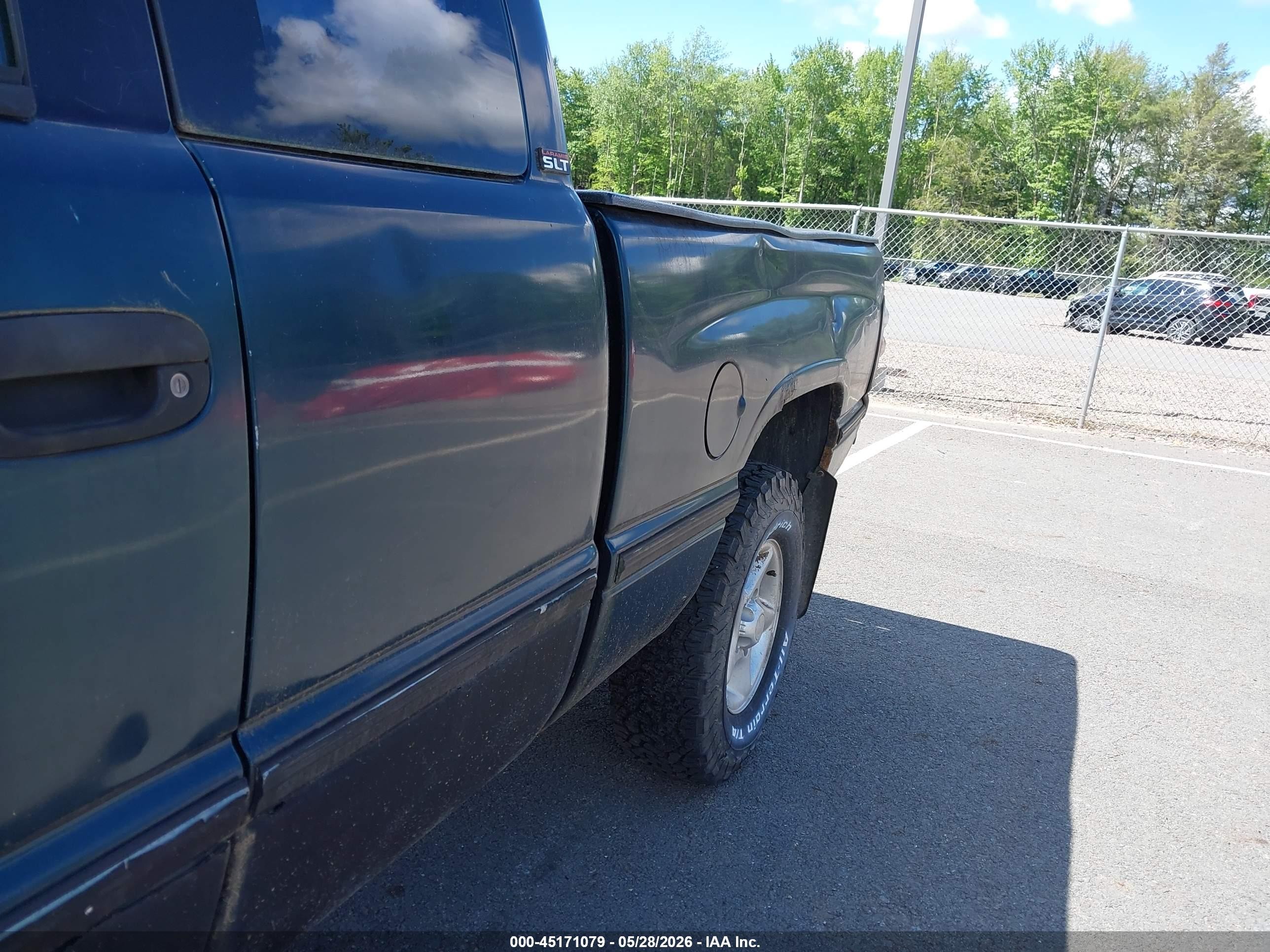 1995 Dodge Ram 1500   Green vin: 3B7HF13Y1SM161756