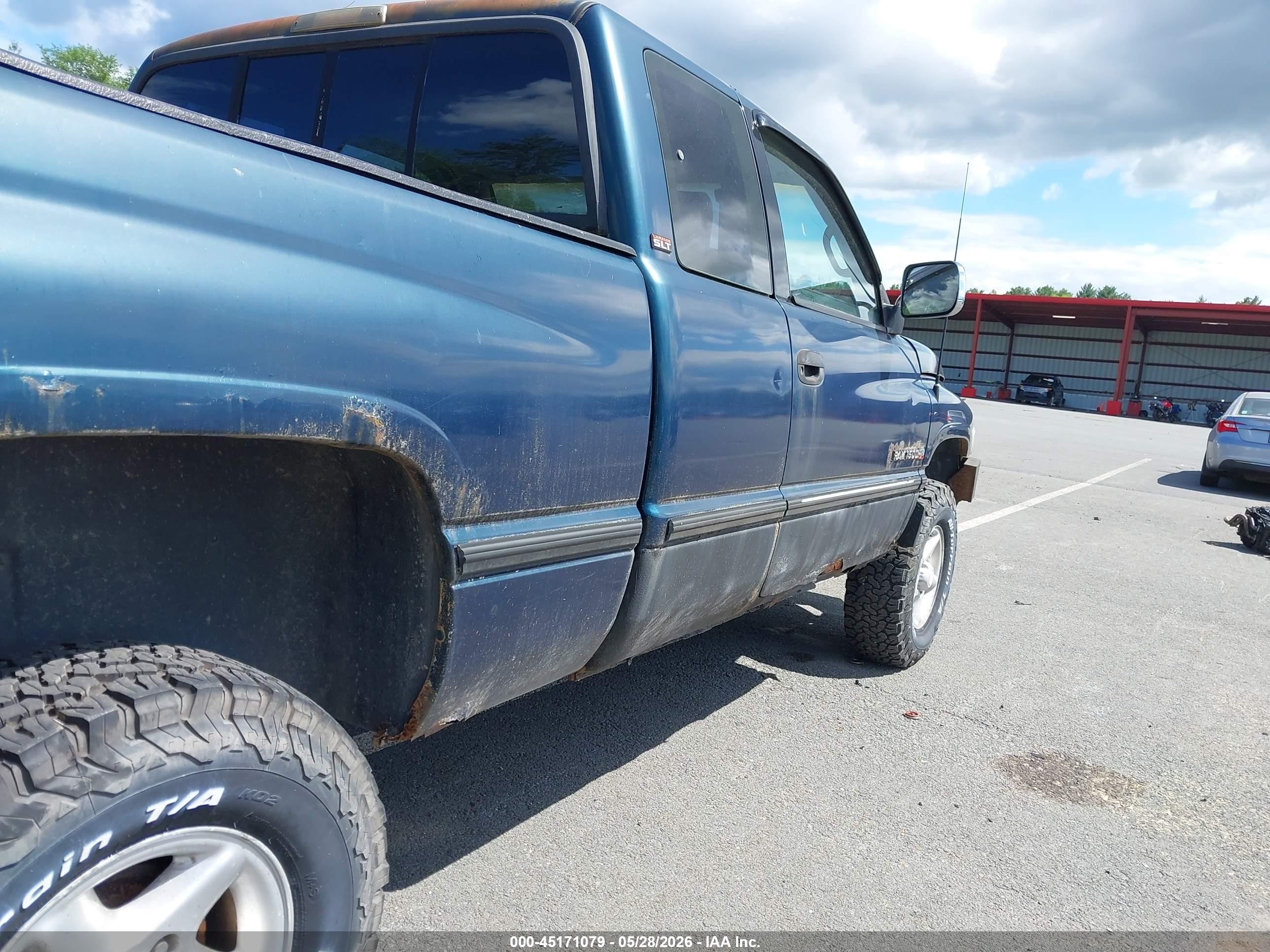 1995 Dodge Ram 1500   Green vin: 3B7HF13Y1SM161756