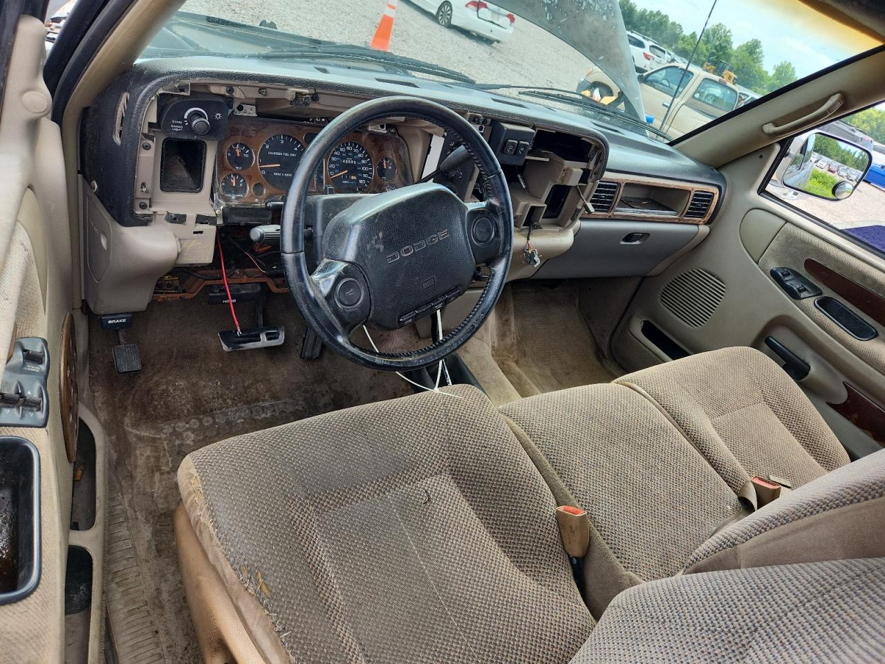 1996 Dodge Ram 1500 Черный vin: 3B7HF13Y1TG144553
