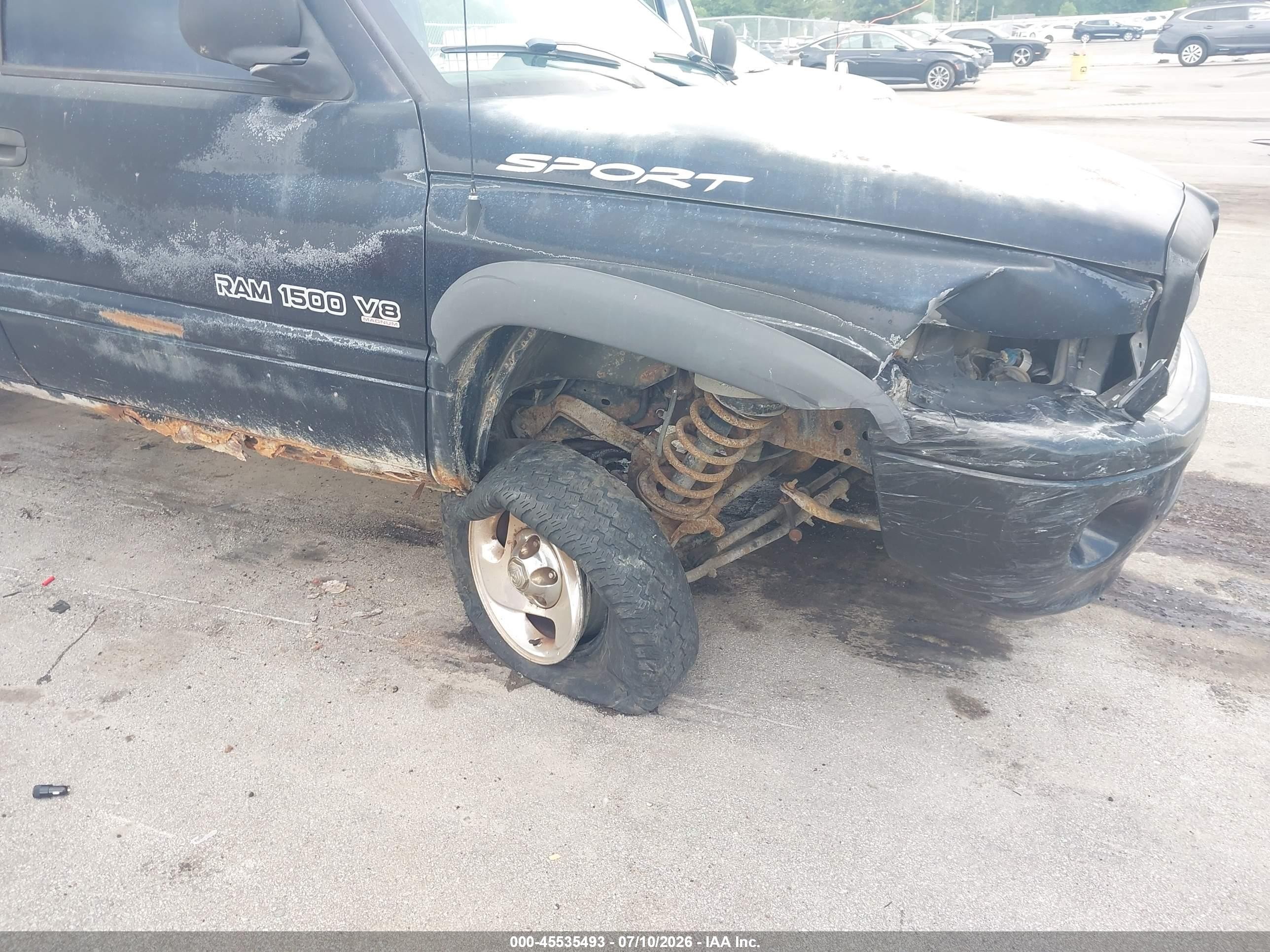 1999 Dodge Ram 1500 St Black vin: 3B7HF13Y1XM529845