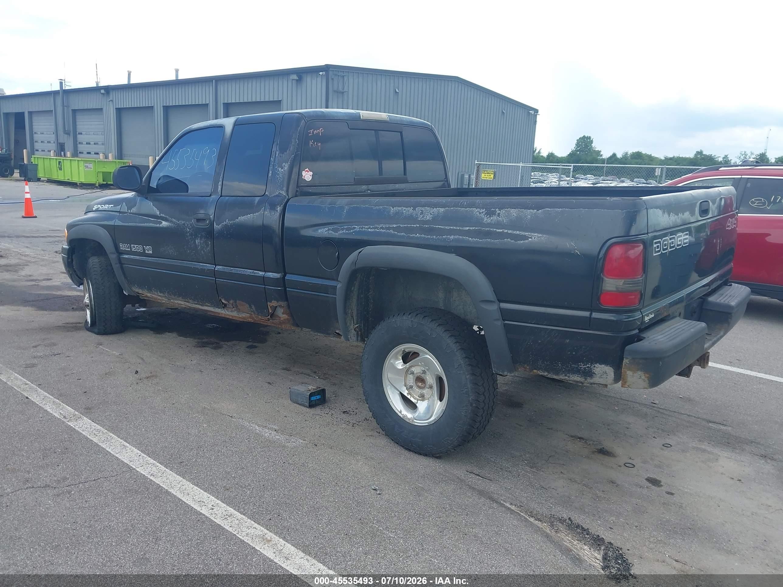 1999 Dodge Ram 1500 St Black vin: 3B7HF13Y1XM529845