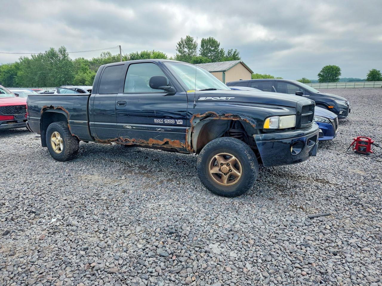 2001 Dodge Ram 1500 Black vin: 3B7HF13Y21G237966