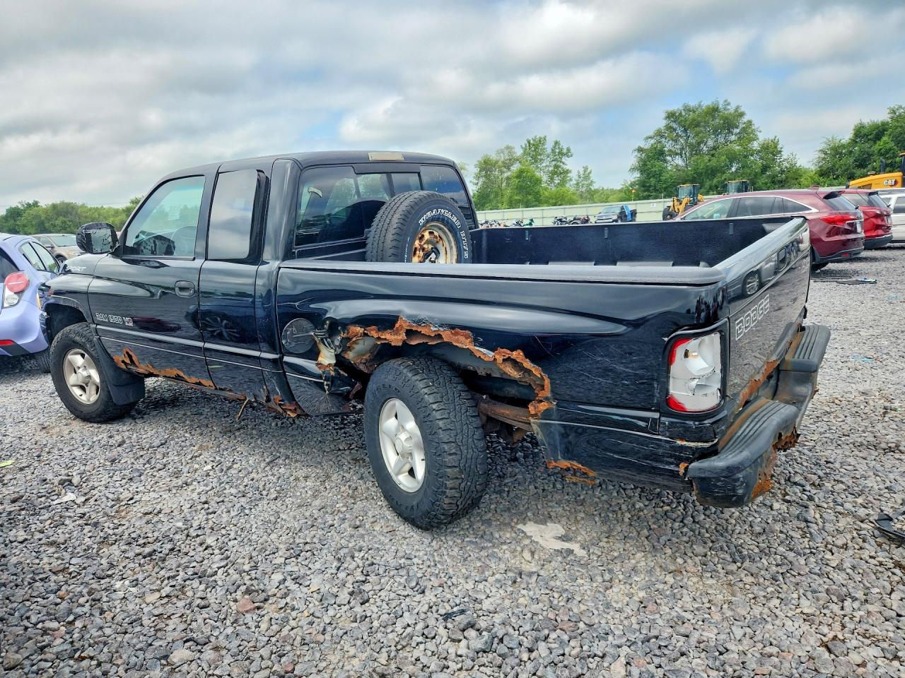 2001 Dodge Ram 1500 Black vin: 3B7HF13Y21G237966