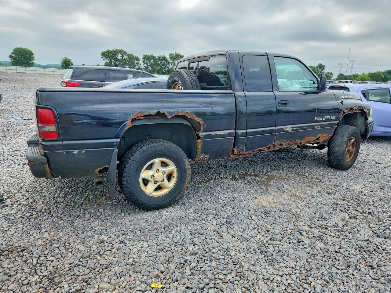 2001 Dodge Ram 1500 Black vin: 3B7HF13Y21G237966