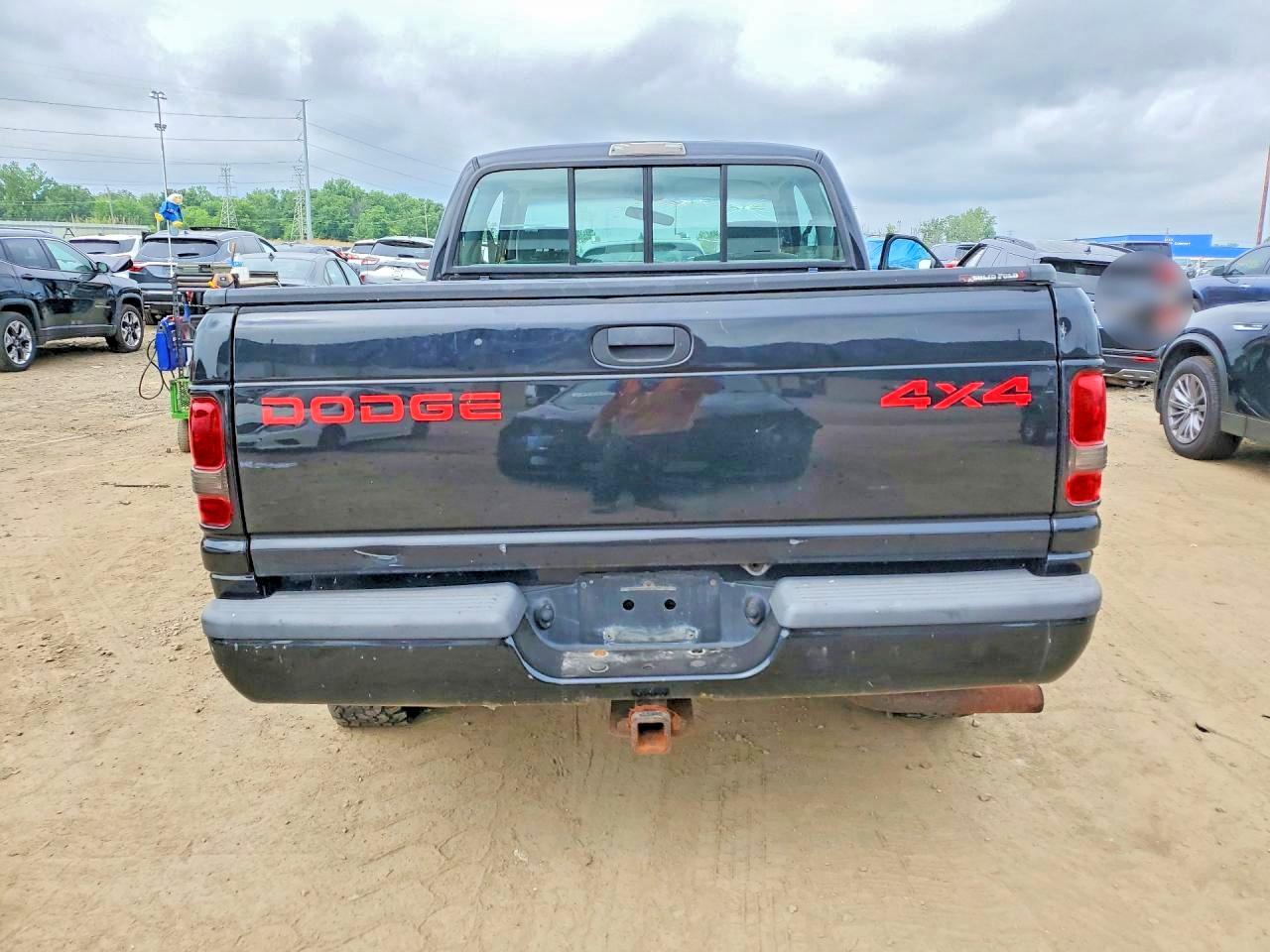 1996 Dodge Ram 1500 Black vin: 3B7HF13Y3TG152671