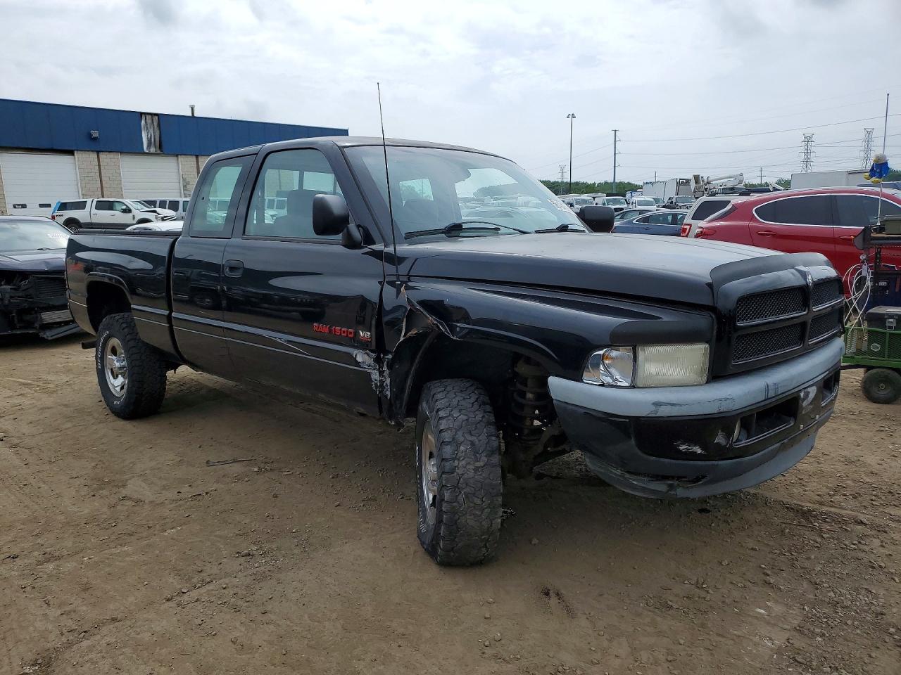 1996 Dodge Ram 1500 Black vin: 3B7HF13Y3TG152671