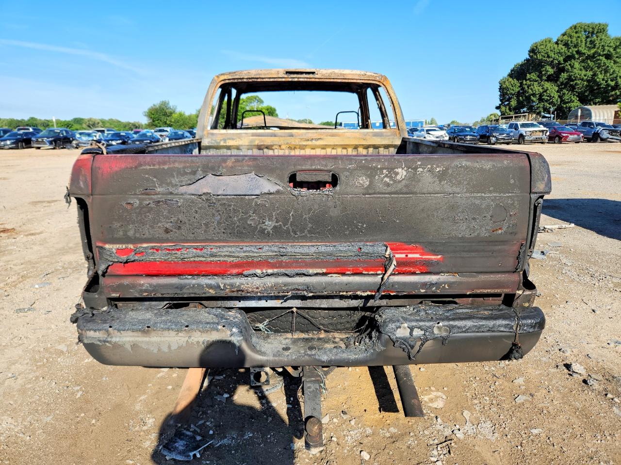 1996 Dodge Ram 1500 Red vin: 3B7HF13Y3TM103066