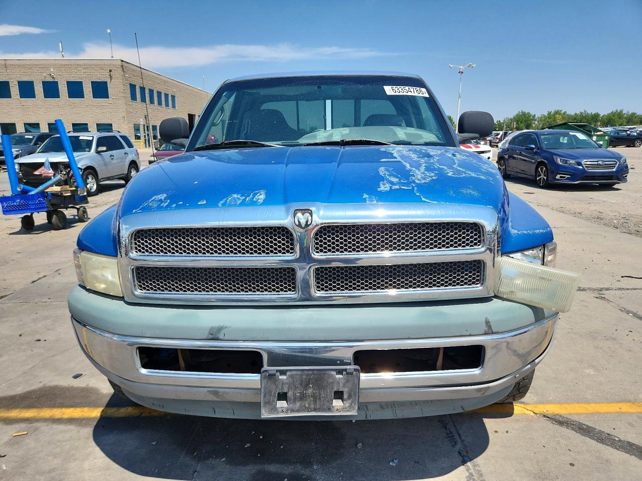 1999 Dodge Ram 1500 Blue vin: 3B7HF13Y3XG164616