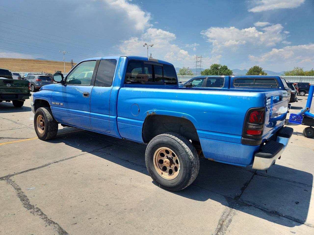 1999 Dodge Ram 1500 Blue vin: 3B7HF13Y3XG164616