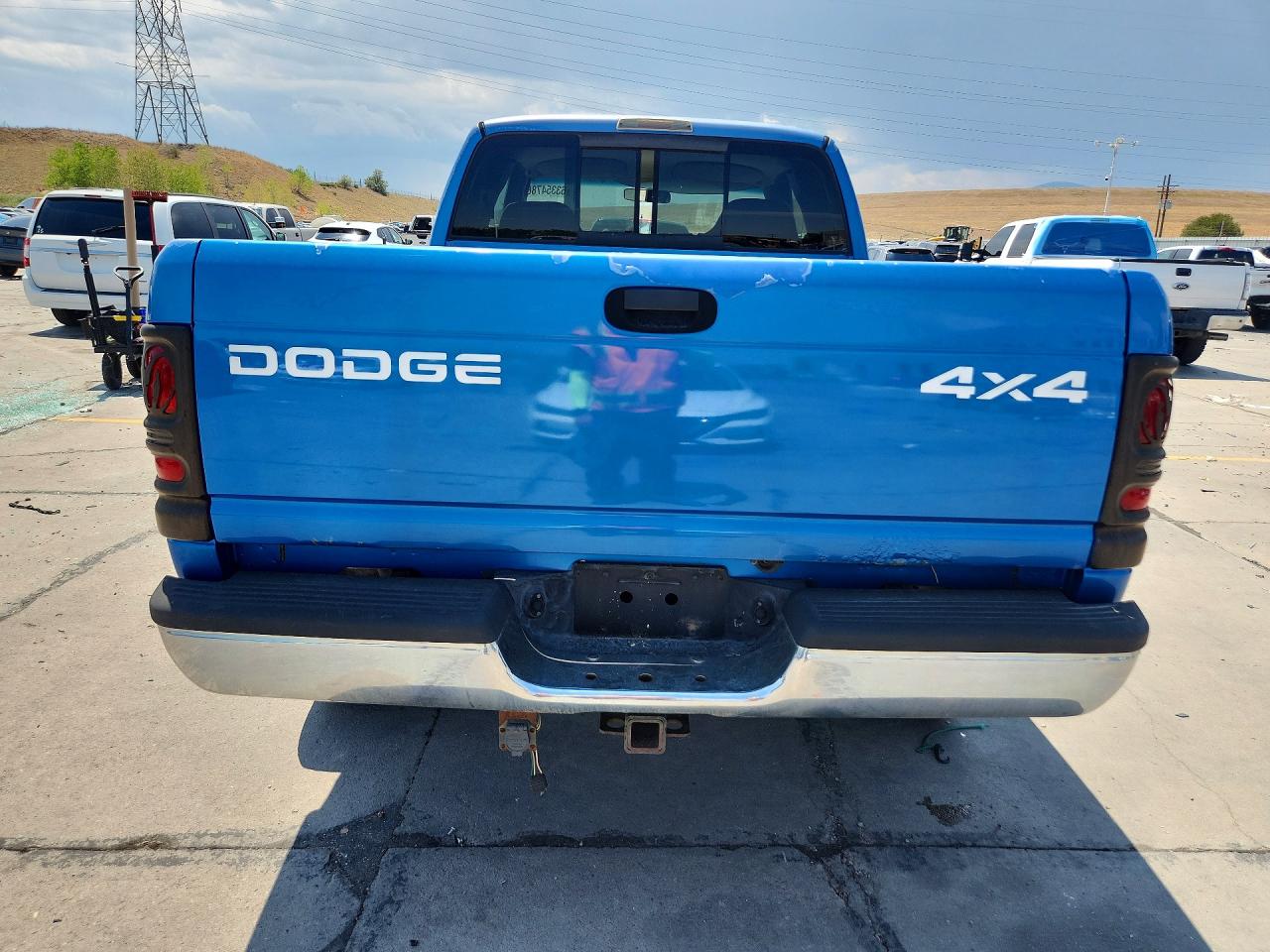 1999 Dodge Ram 1500 Blue vin: 3B7HF13Y3XG164616
