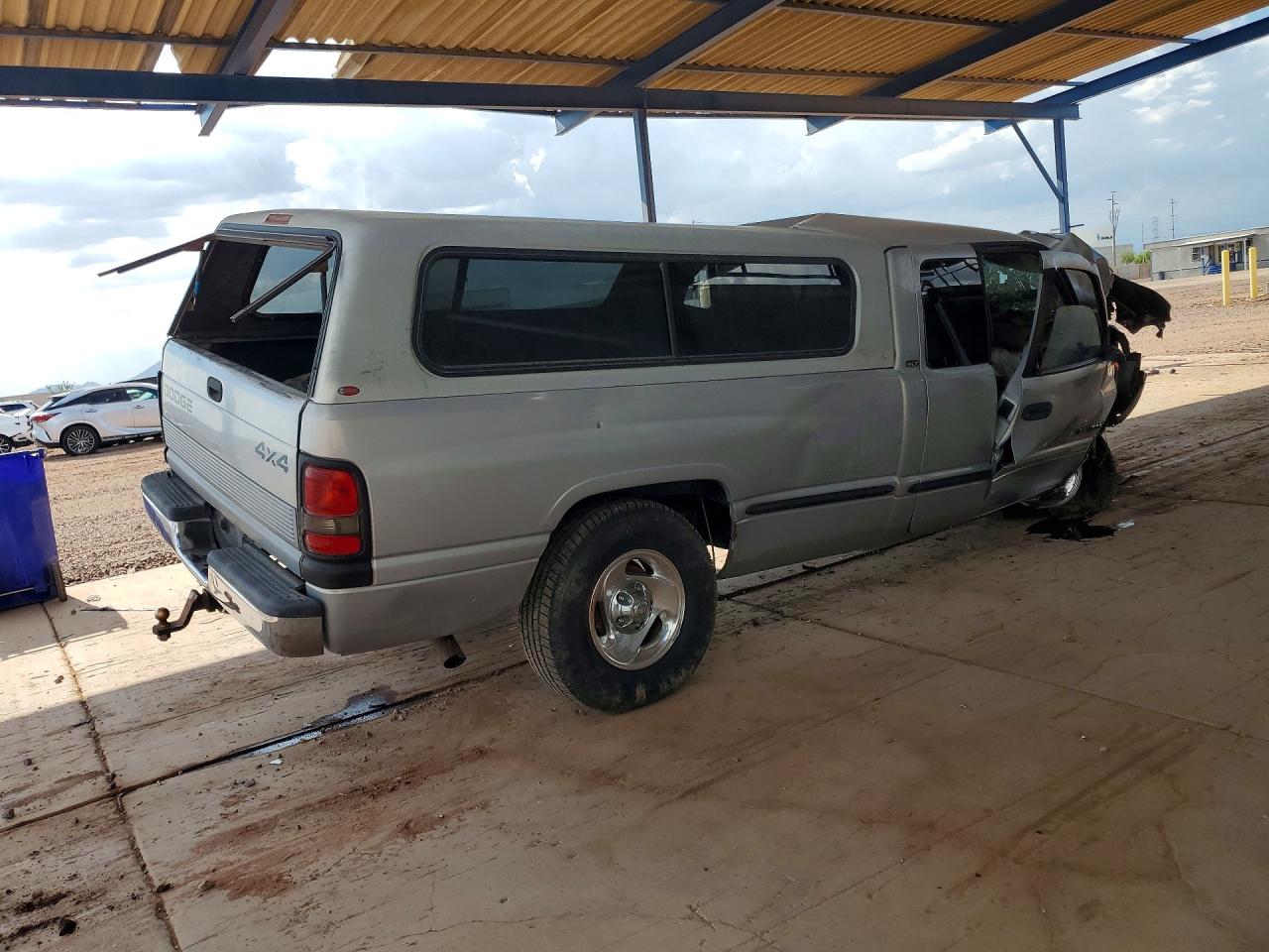 1998 Dodge Ram 1500 Silver vin: 3B7HF13Y4WG136242