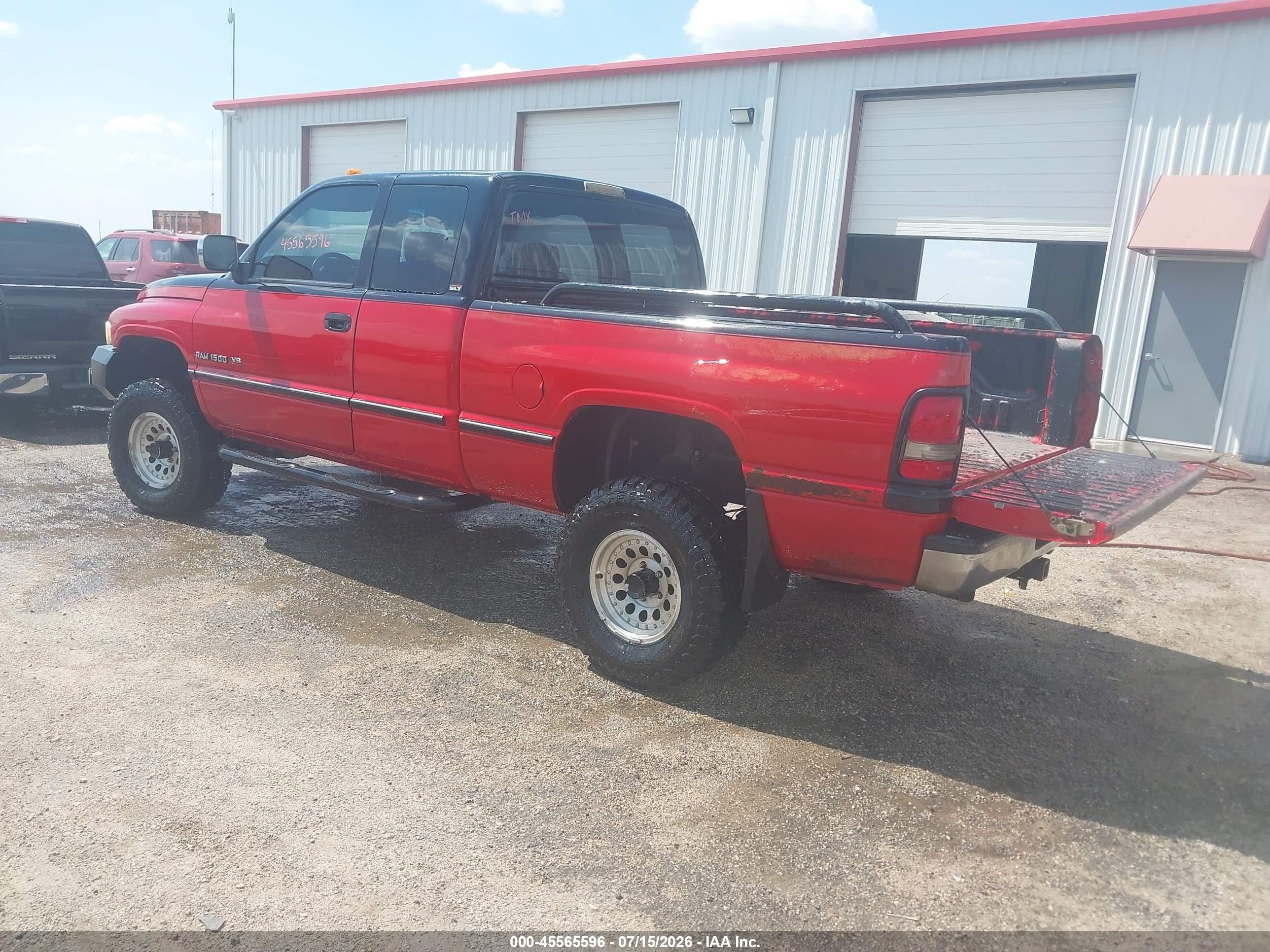 1996 Dodge Ram 1500   Red vin: 3B7HF13Y5TM142550