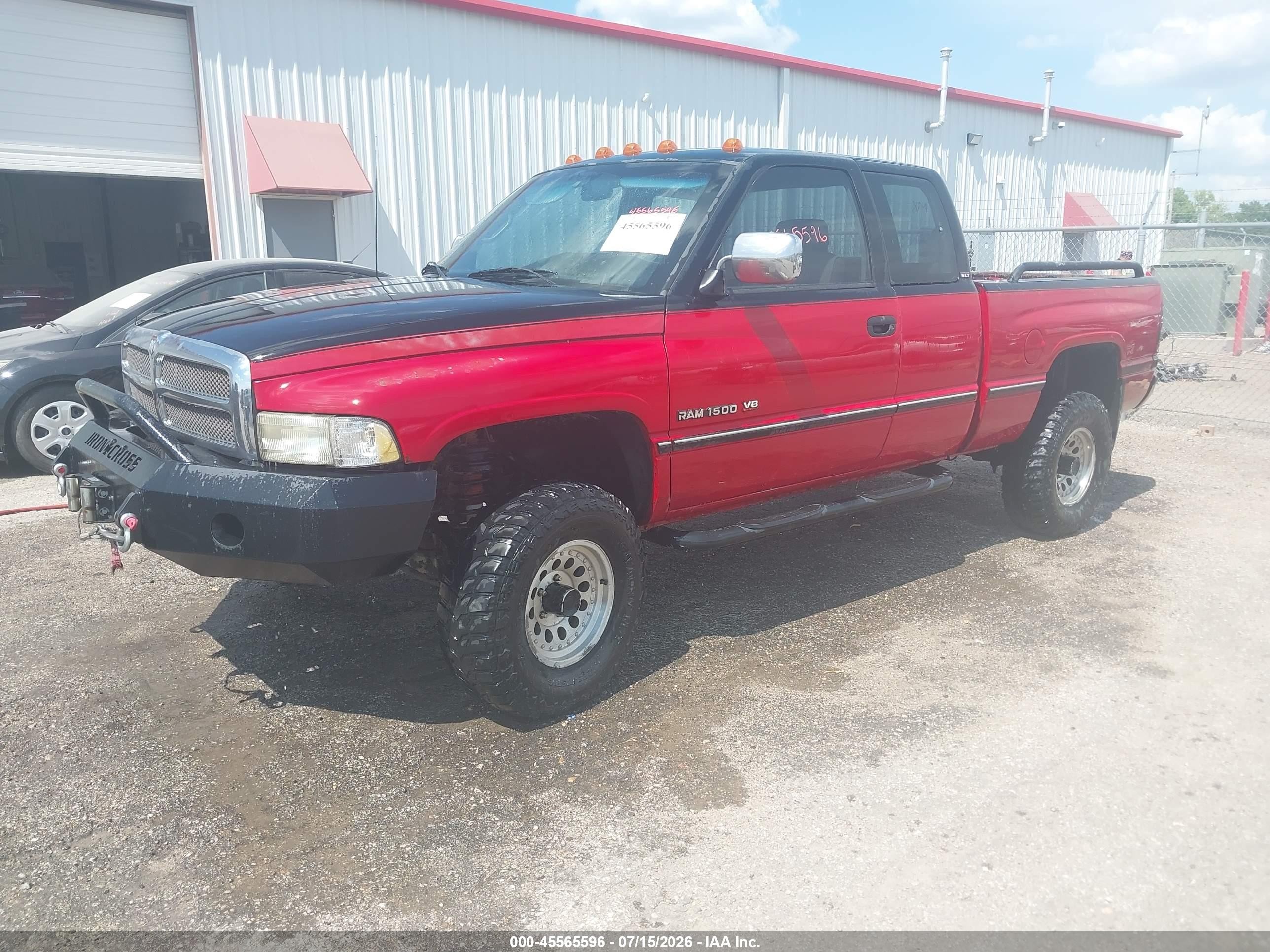 1996 Dodge Ram 1500   Red vin: 3B7HF13Y5TM142550