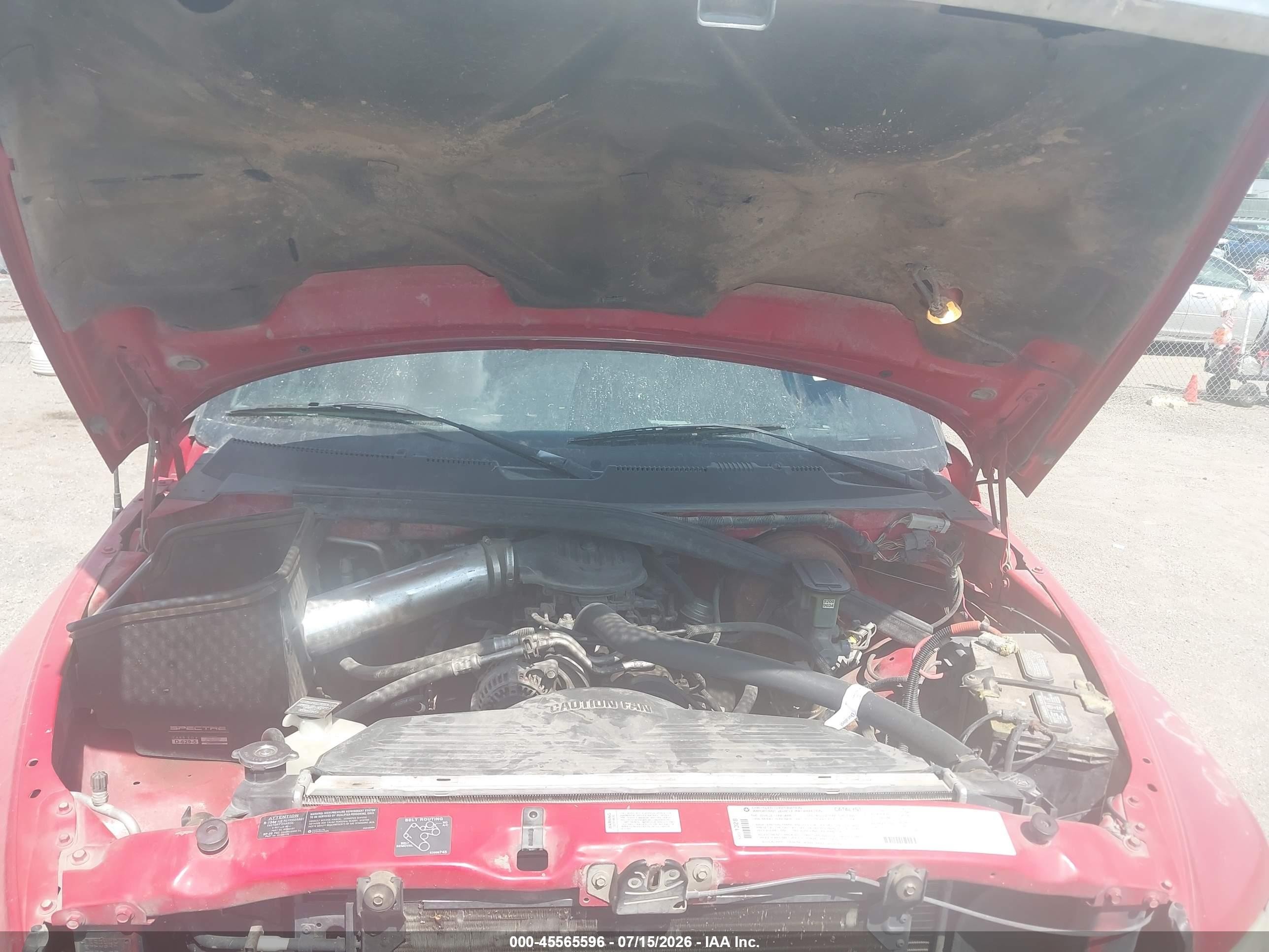 1996 Dodge Ram 1500   Red vin: 3B7HF13Y5TM142550