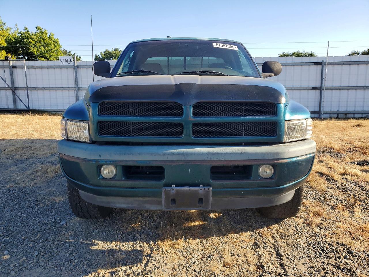 1998 Dodge Ram 1500 Green vin: 3B7HF13Y5WG198295