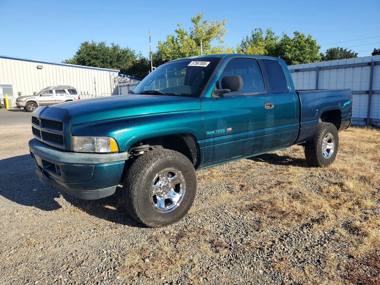 1998 Dodge Ram 1500 Green vin: 3B7HF13Y5WG198295