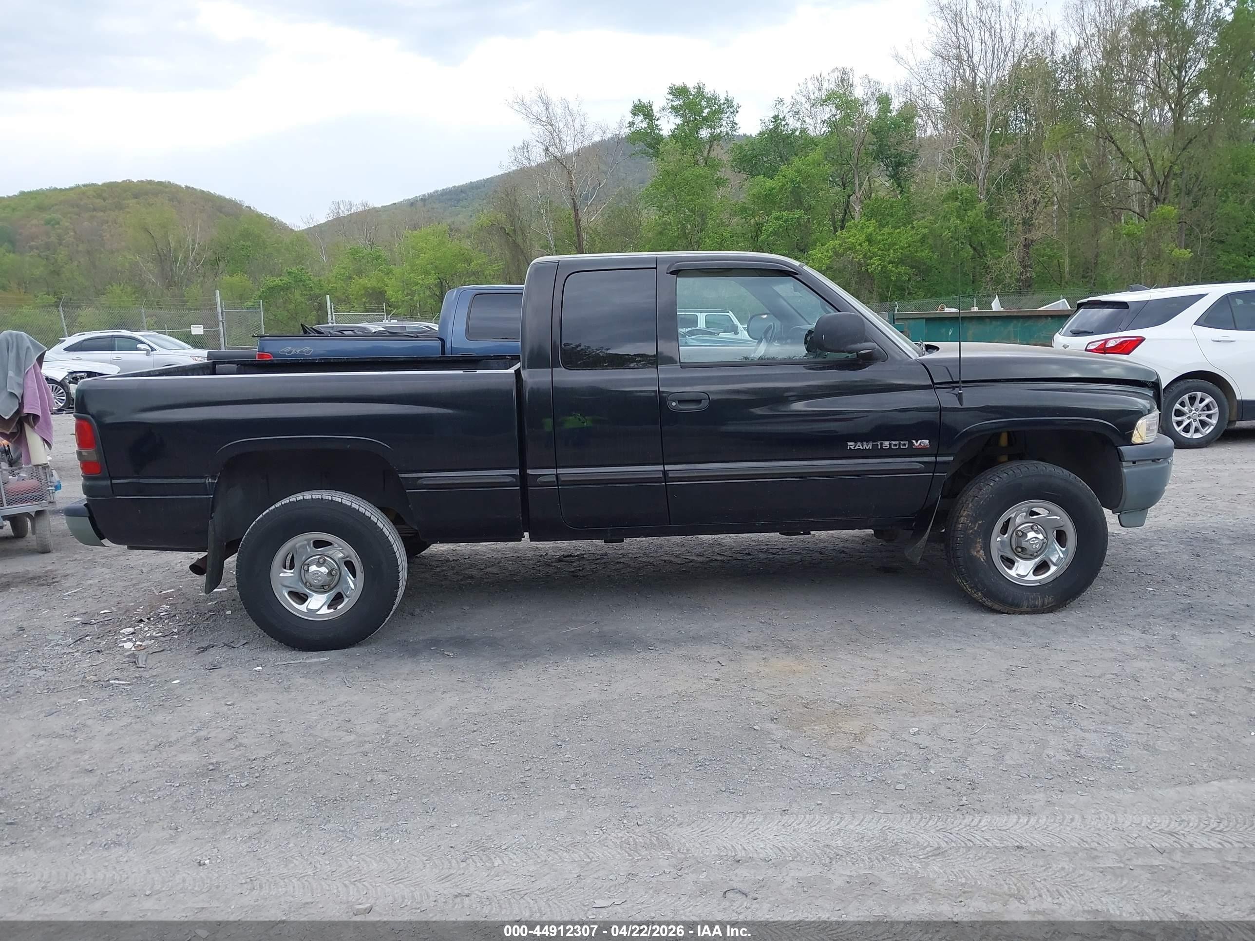 1998 Dodge Ram 1500 St Black vin: 3B7HF13Y8WG181426