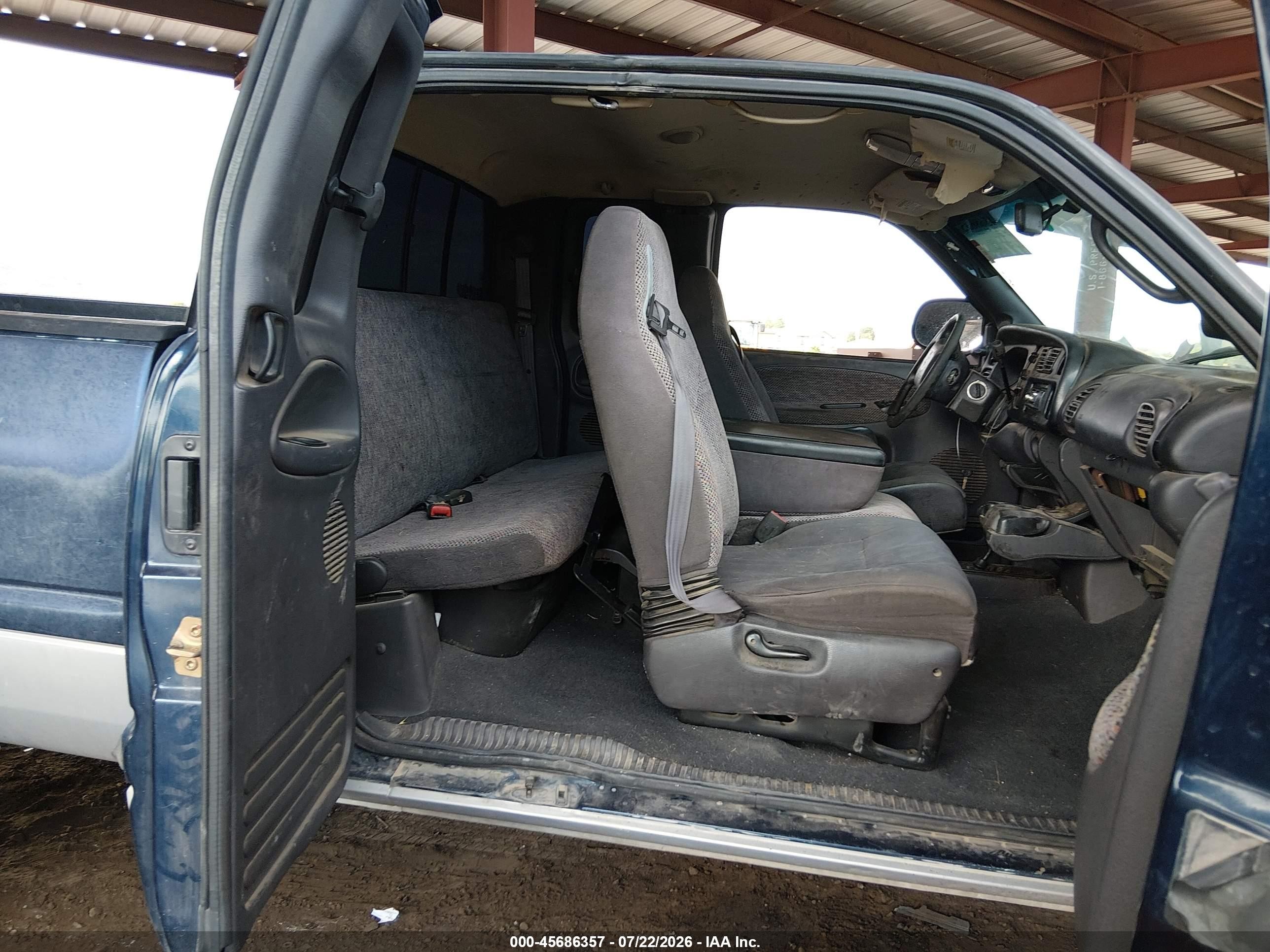 2001 Dodge Ram 1500 St Blue vin: 3B7HF13YX1M263362
