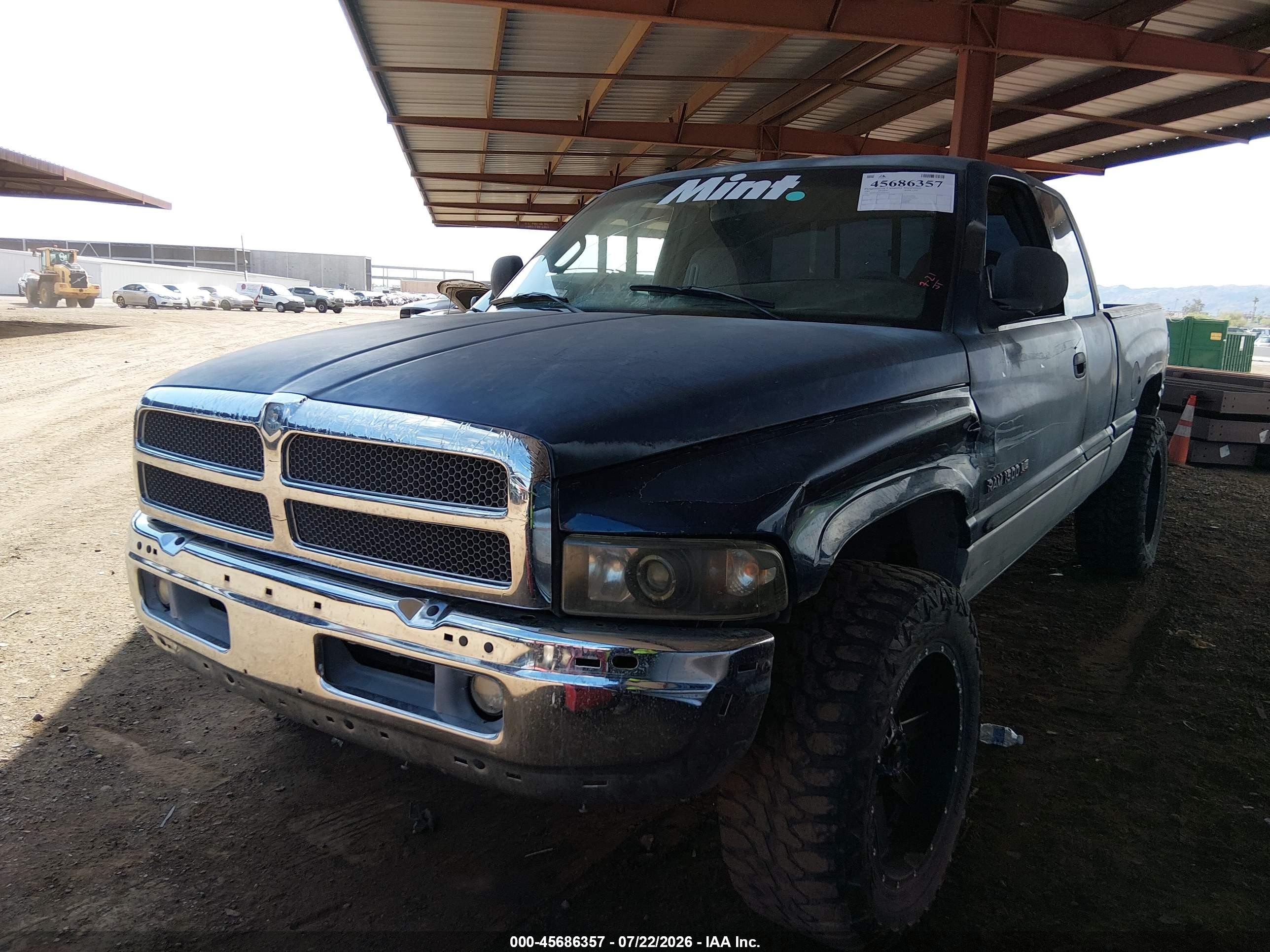 2001 Dodge Ram 1500 St Blue vin: 3B7HF13YX1M263362