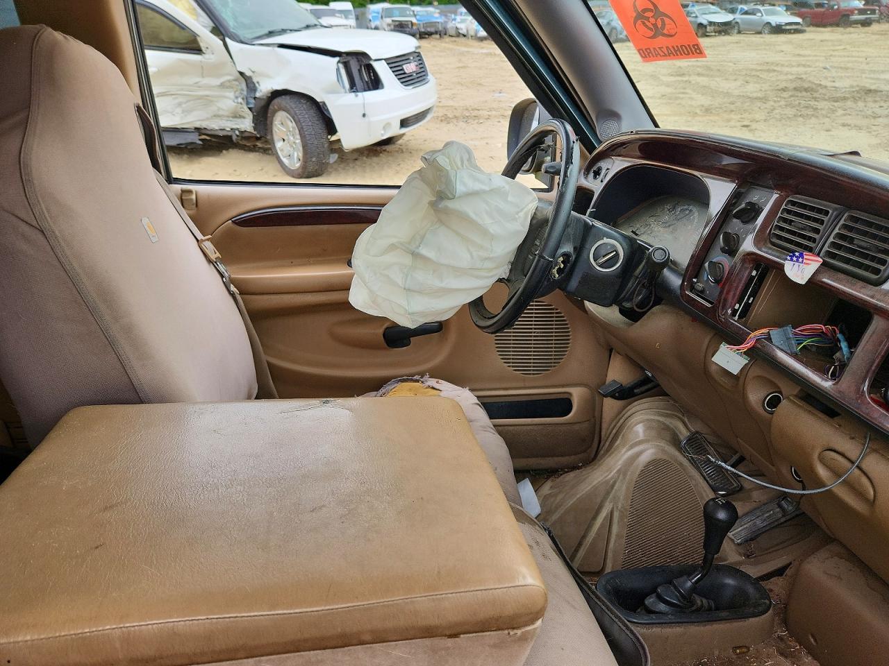 1999 Dodge Ram 1500 Green vin: 3B7HF13Z0XM539971
