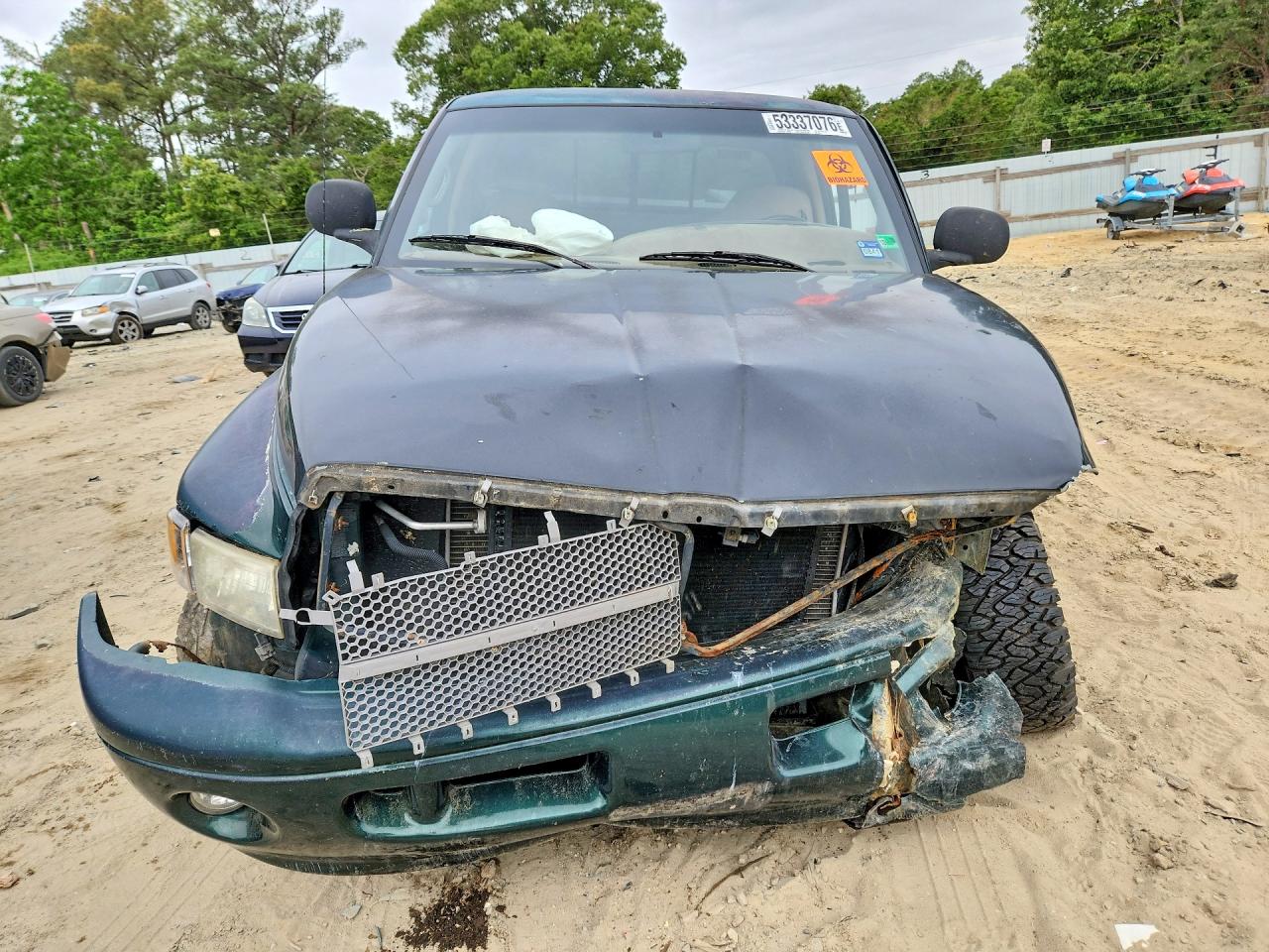 1999 Dodge Ram 1500 Green vin: 3B7HF13Z0XM539971