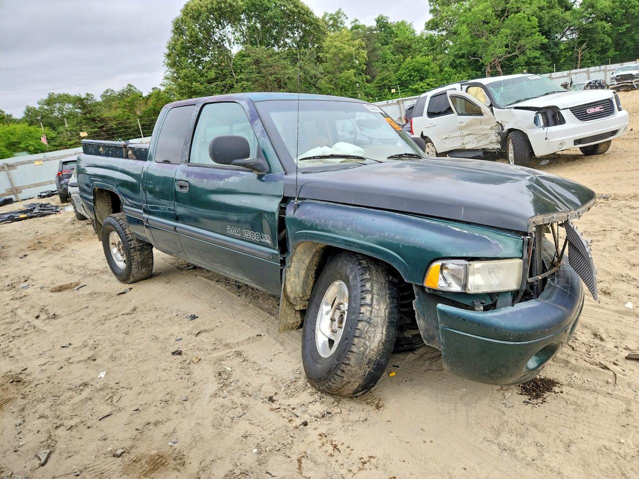 1999 Dodge Ram 1500 Green vin: 3B7HF13Z0XM539971