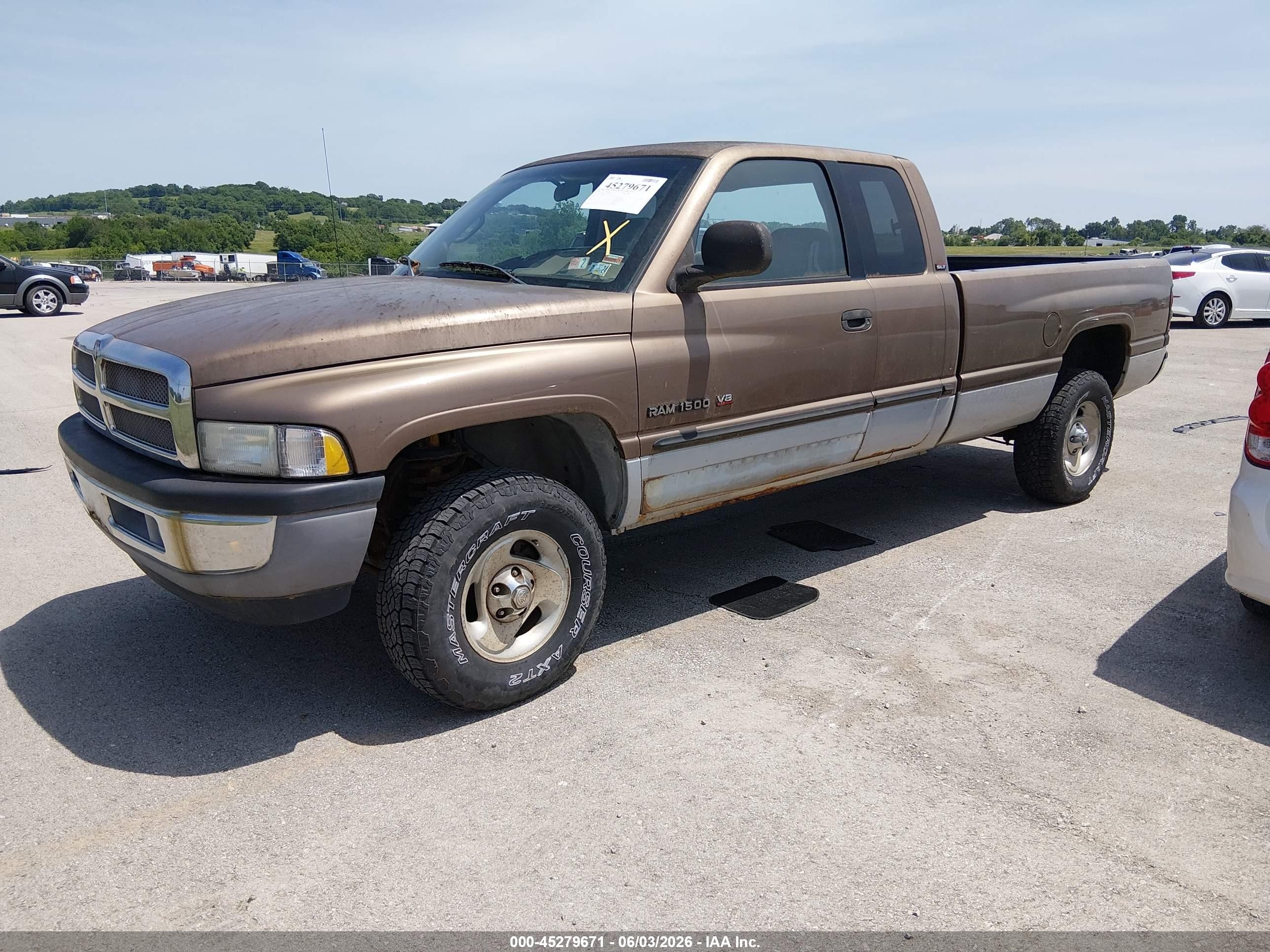 2001 Dodge Ram 1500 St Brown vin: 3B7HF13Z11G236851