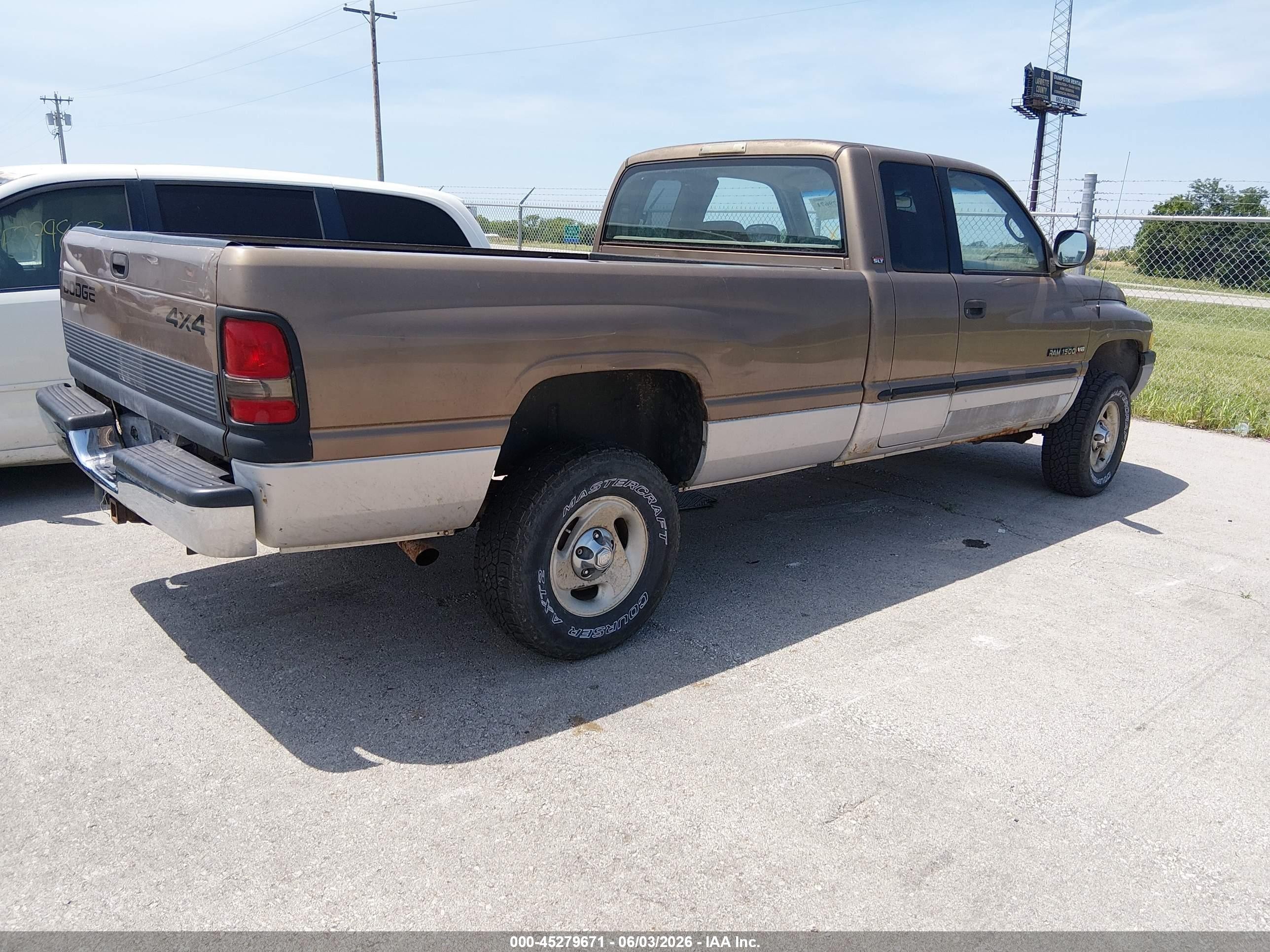 2001 Dodge Ram 1500 St Brown vin: 3B7HF13Z11G236851