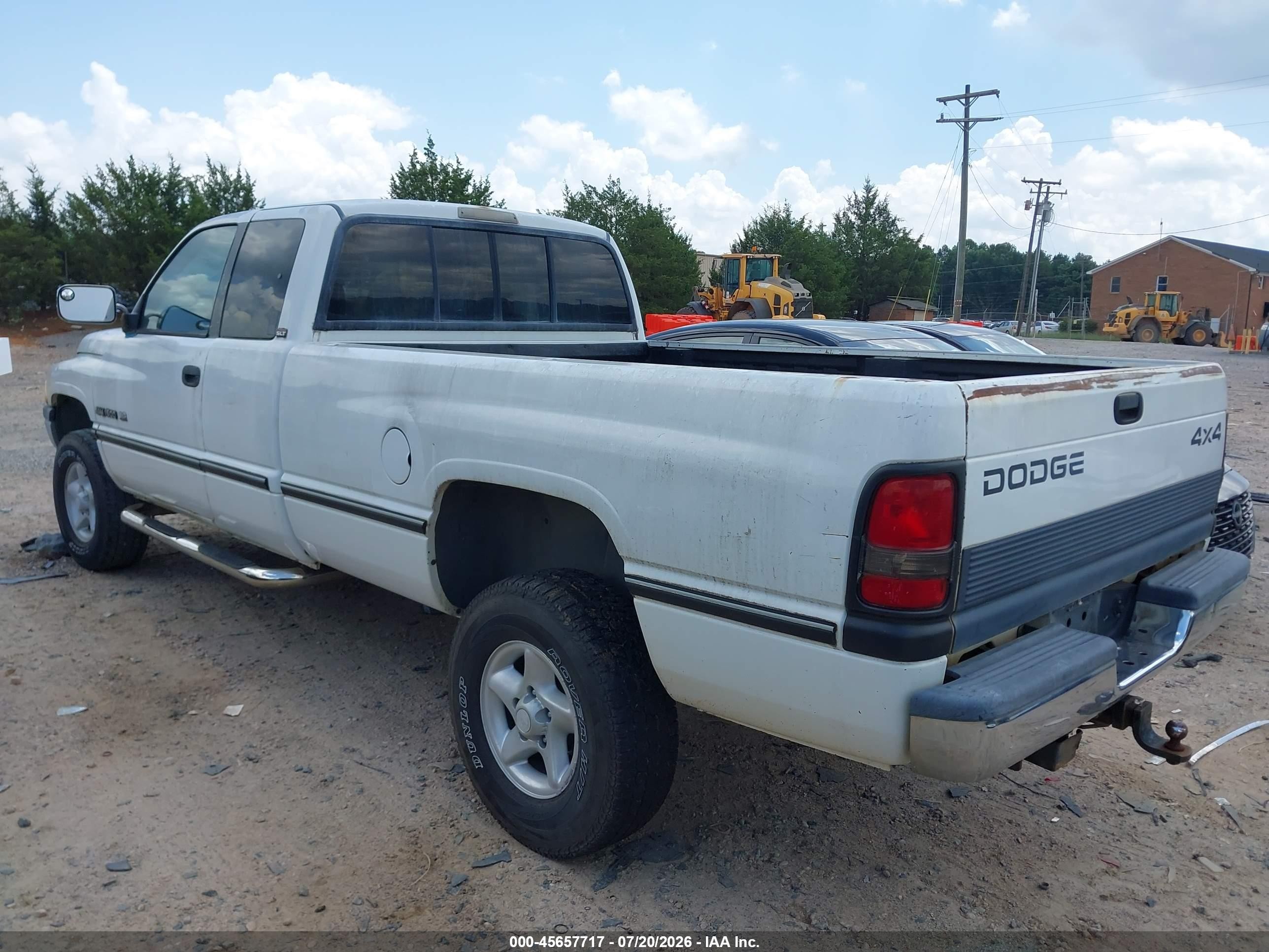 1997 Dodge Ram 1500 St White vin: 3B7HF13Z1VG823041